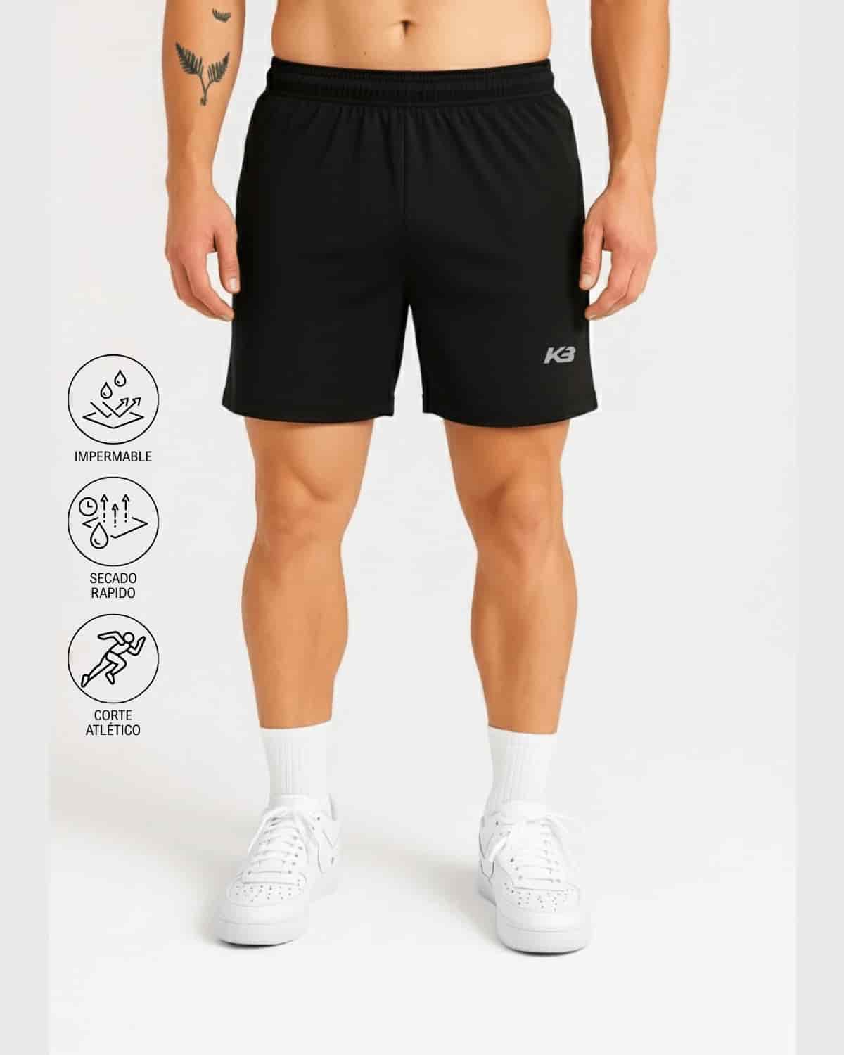 Pantaloneta Impermeable Fit Atletico┃KBMEN RF.401 - miniatura 2