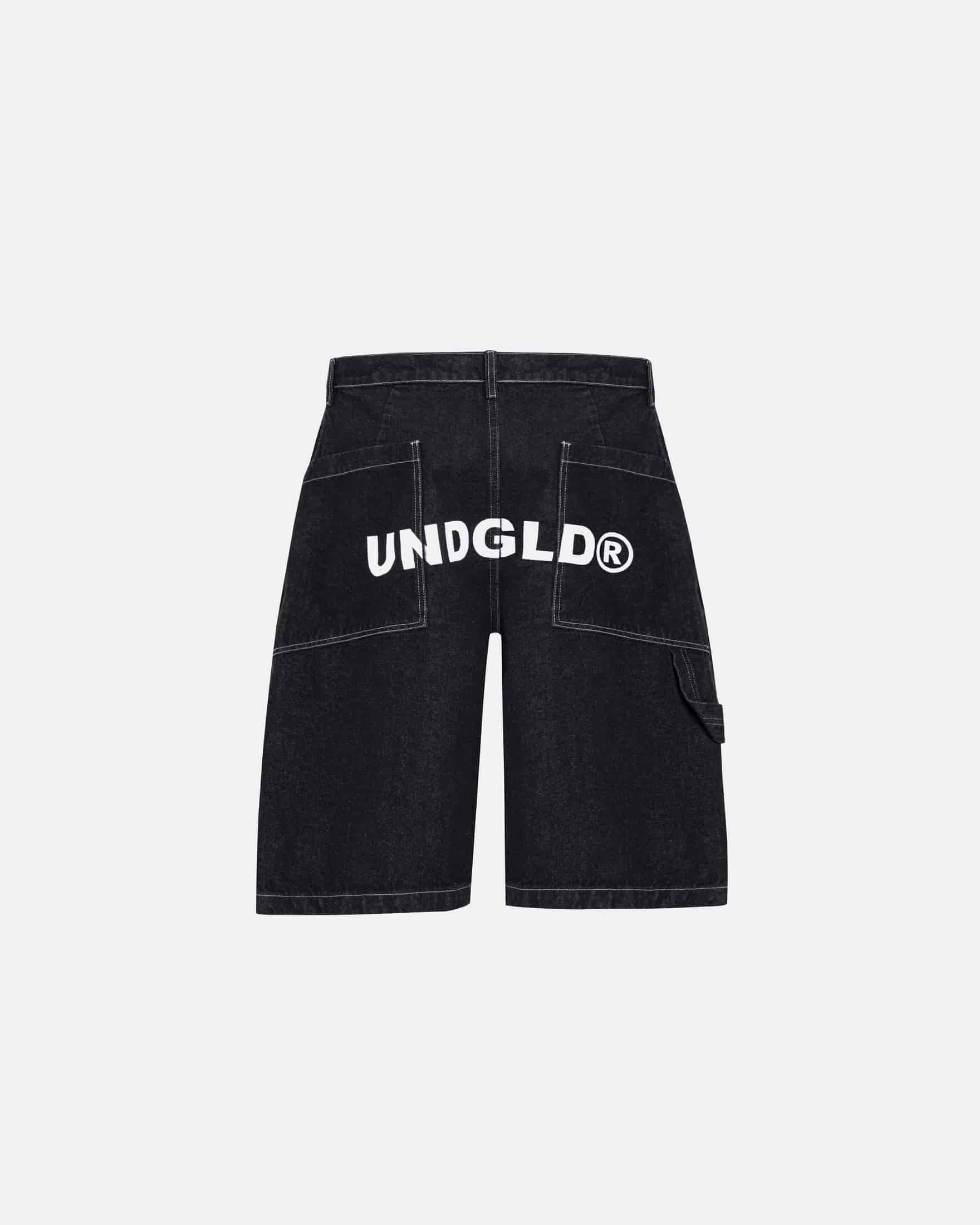 Basics UNDGLD Denim Jort Black - miniatura 1