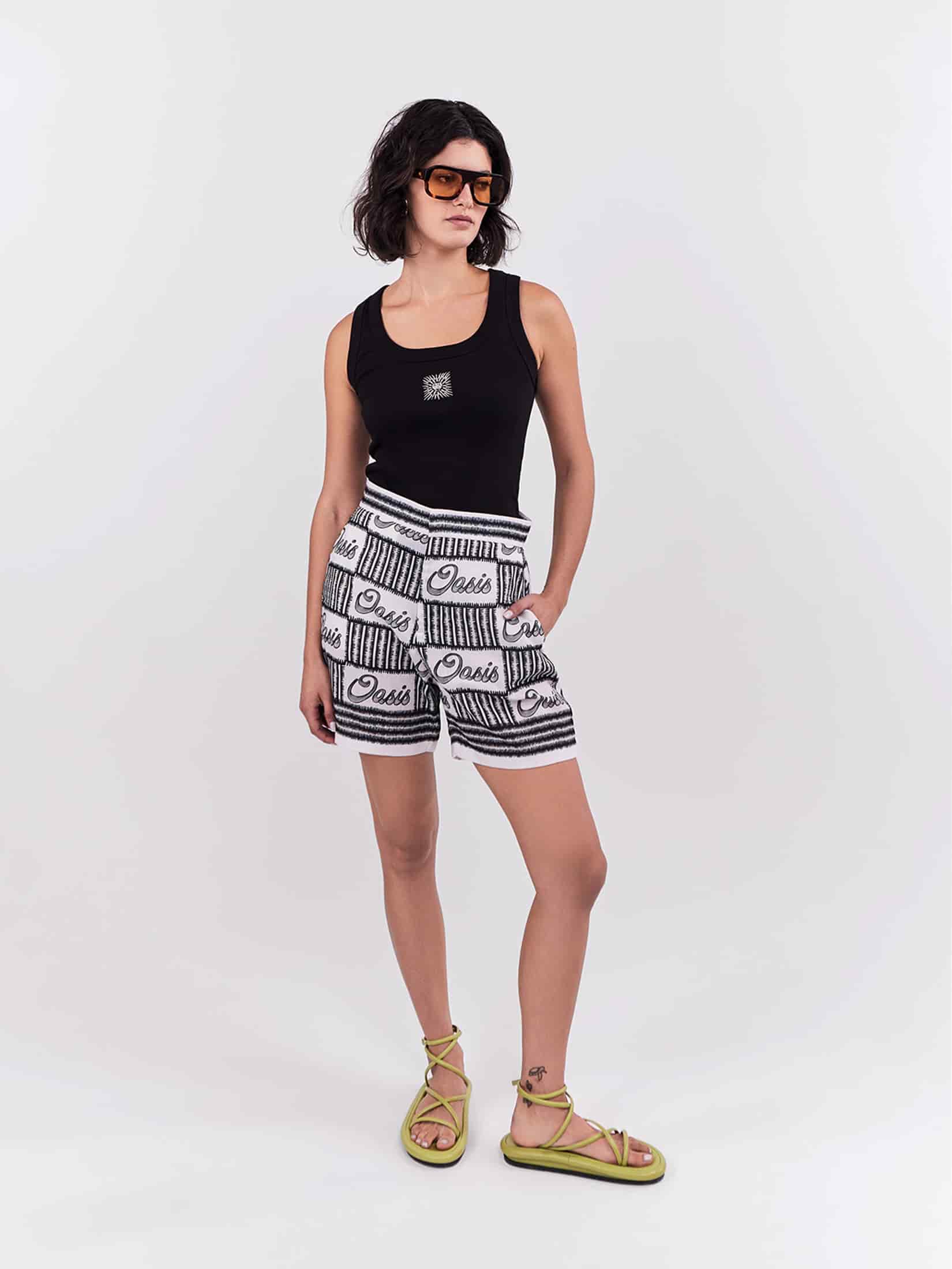 Short Oasis - Negro - miniatura 1