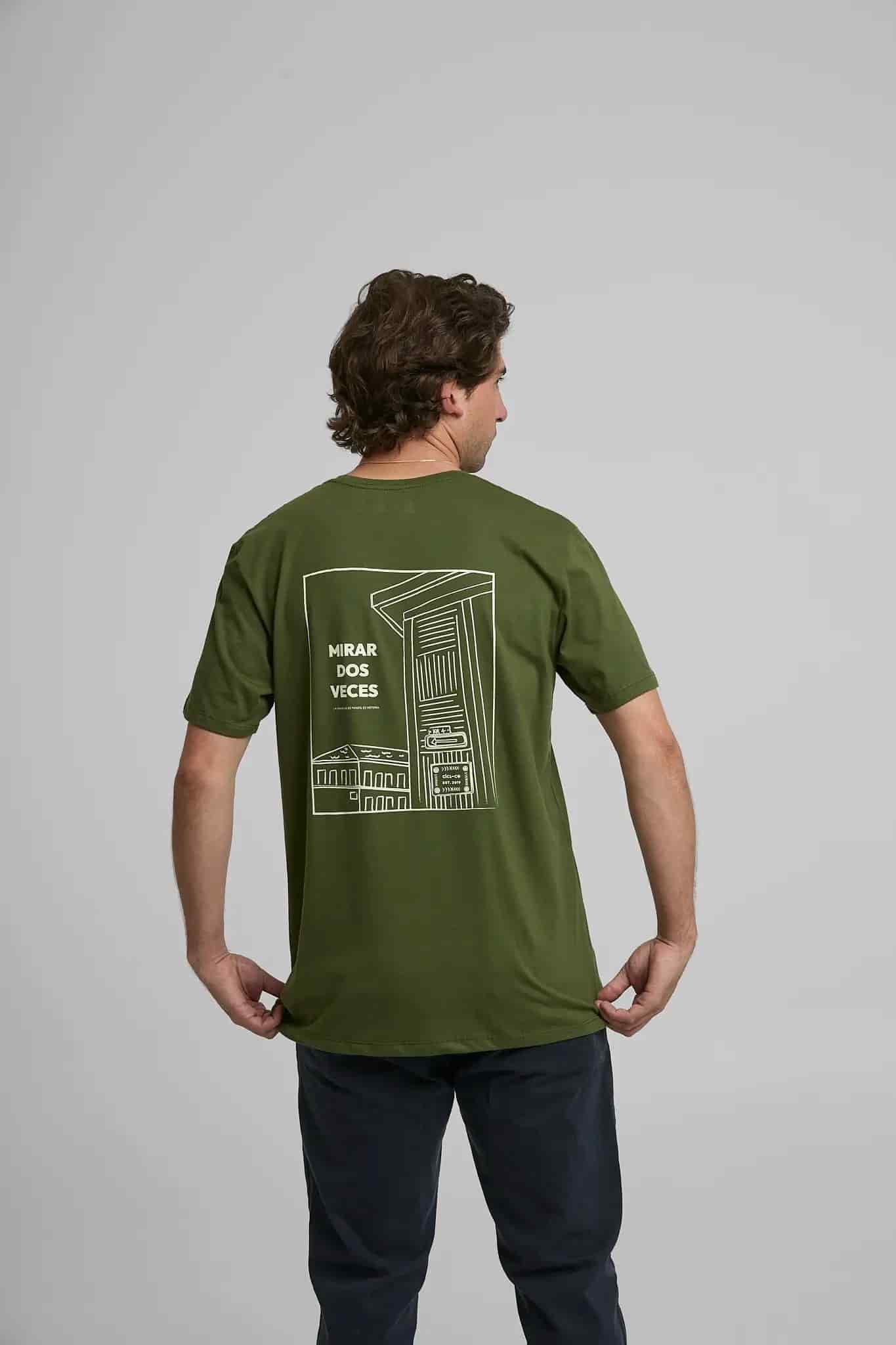 Camiseta Mirar dos Veces Verde - miniatura 6