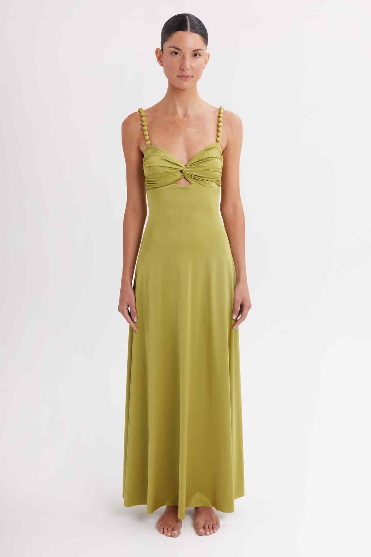 Vestido Mujer Oti Pistacchio - miniatura 1
