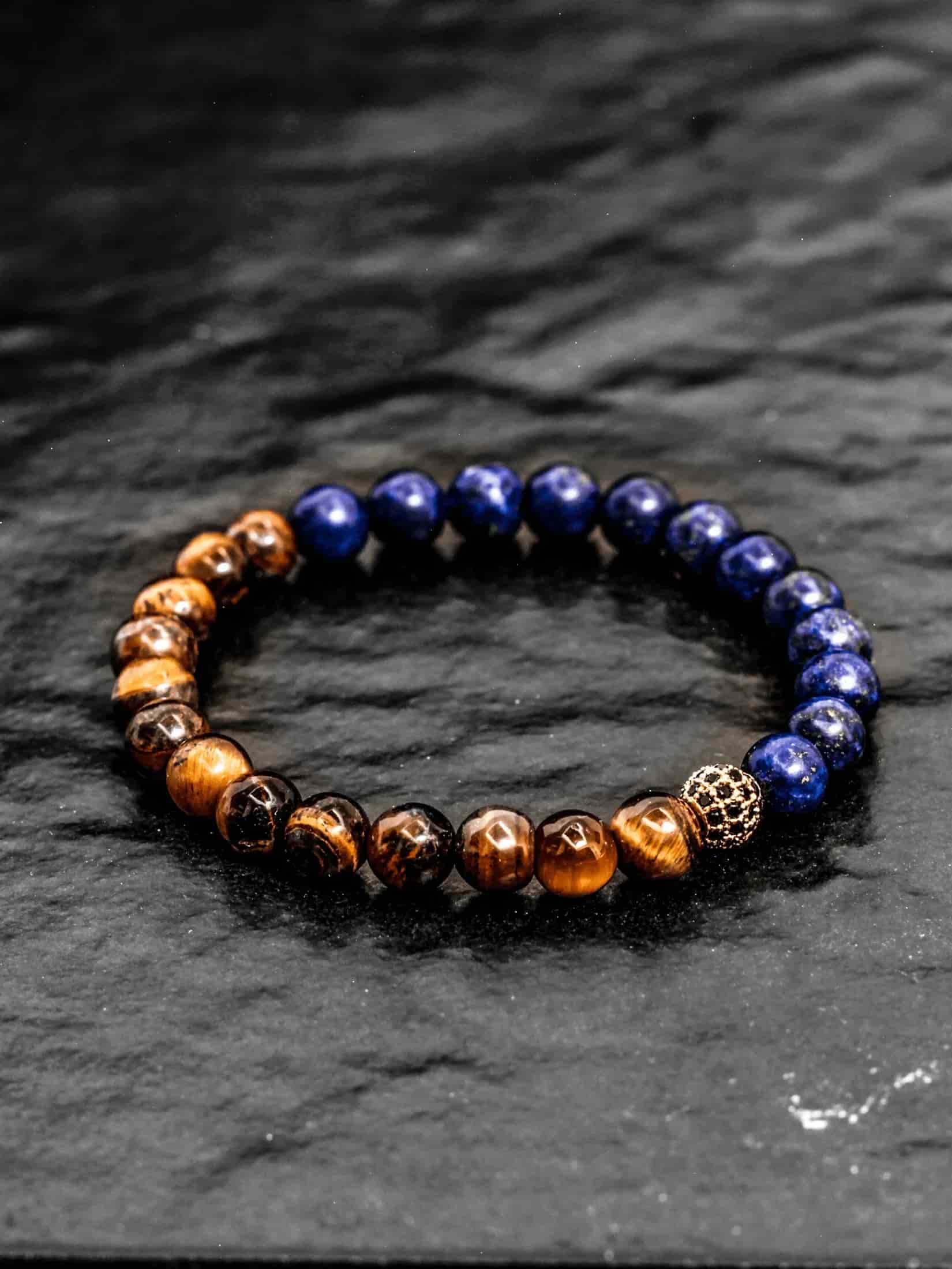 Brazalete Tigre Lapis 6mm - miniatura 5