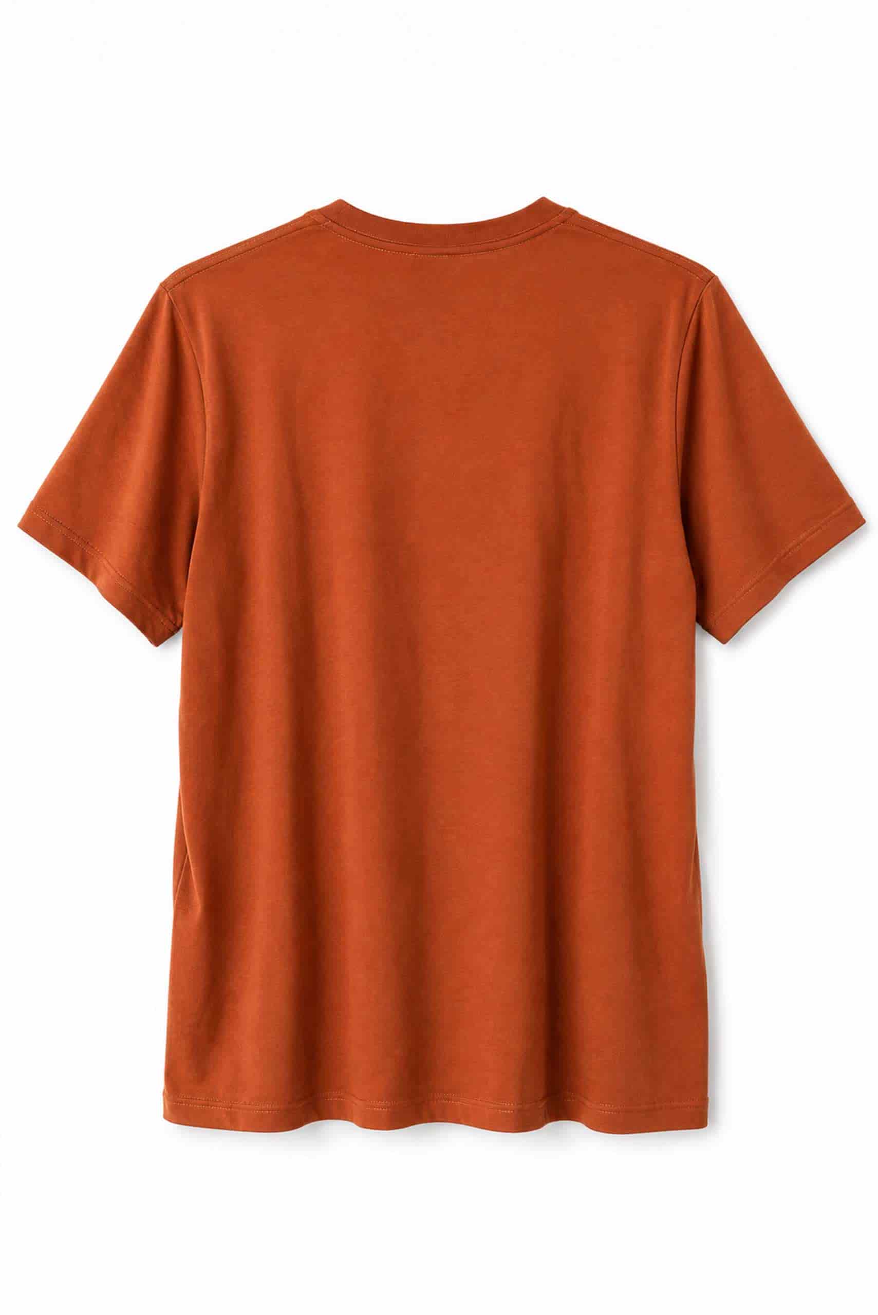 Camiseta 100% Algodón Pima Terracota - miniatura 6