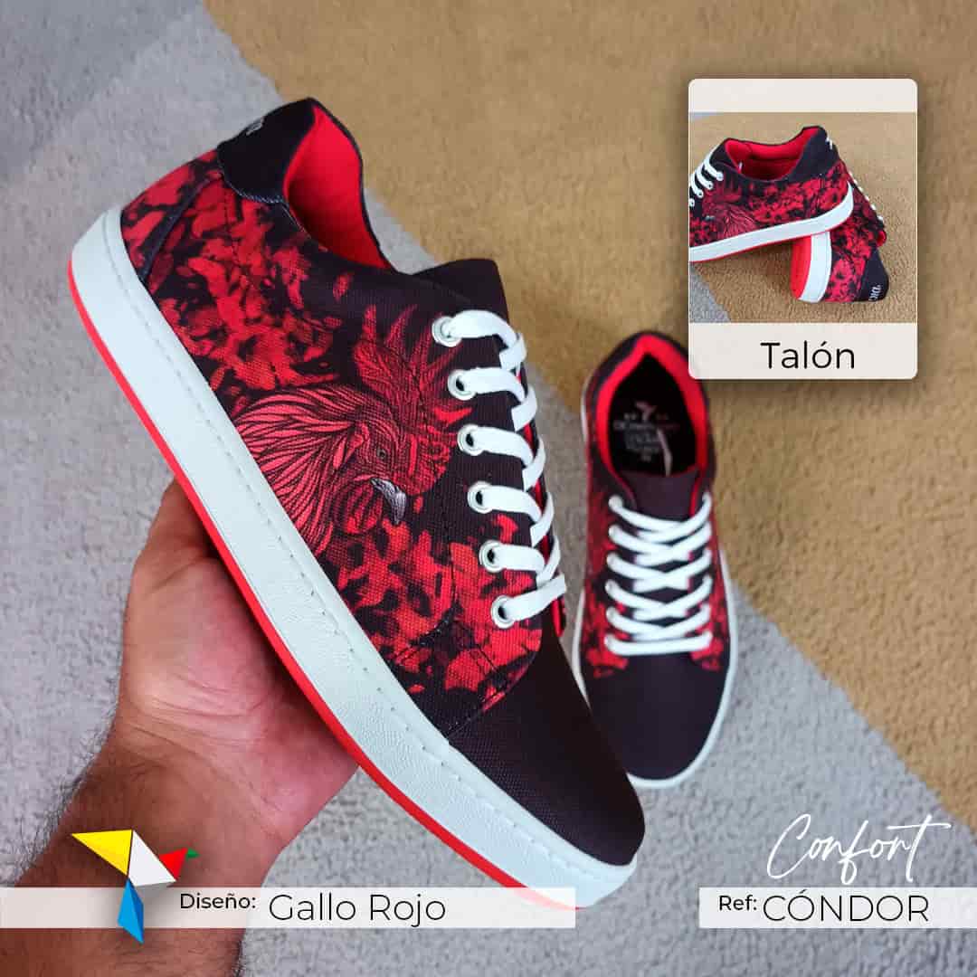 Gallo Rojo – Tenis CÓNDOR - miniatura 2