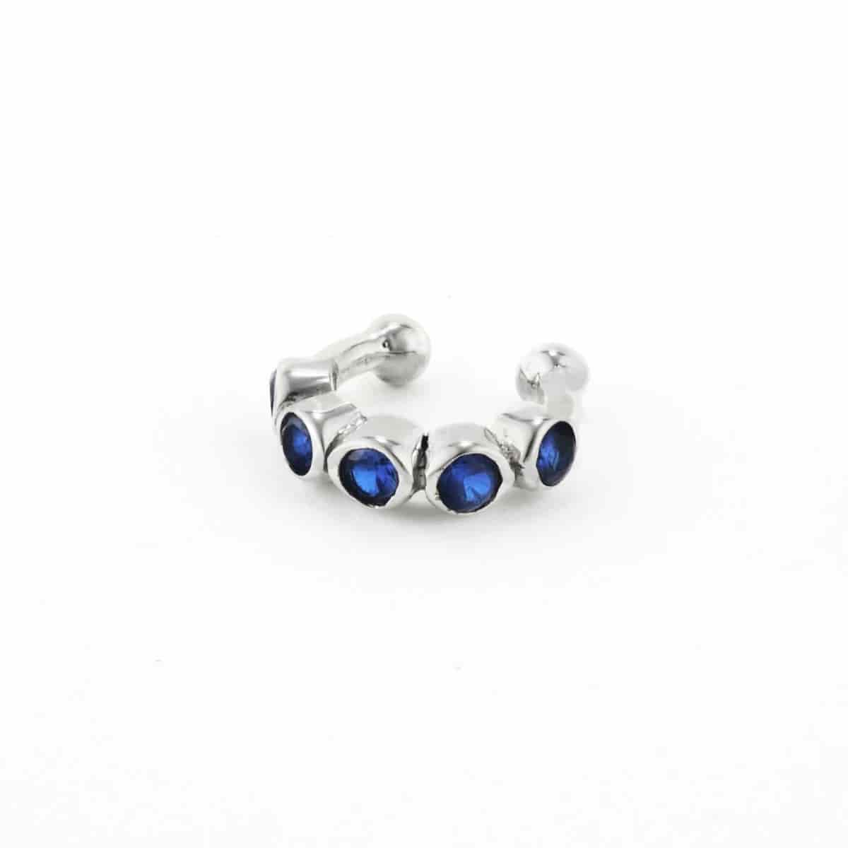 Ear Cuff Circones Azul - miniatura 6