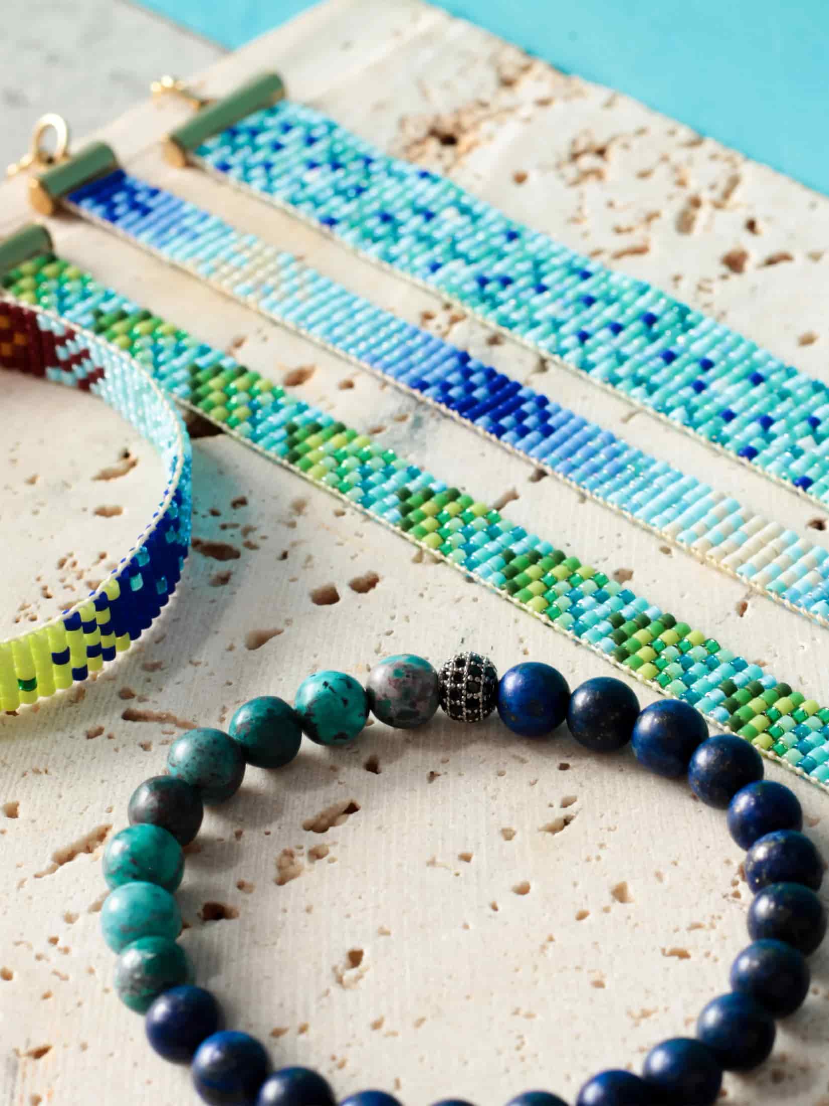 Brazalete Miyuki Cenote 5 puntos - miniatura 10