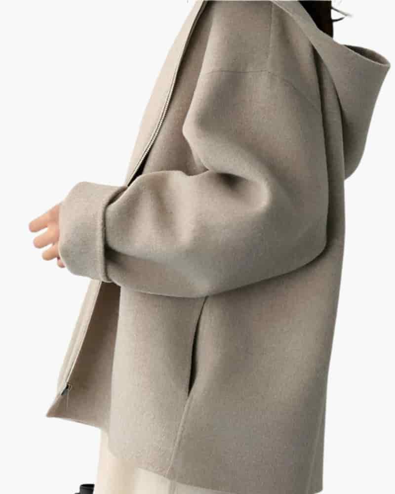 Marlow Wool Zip Coat - miniatura 2