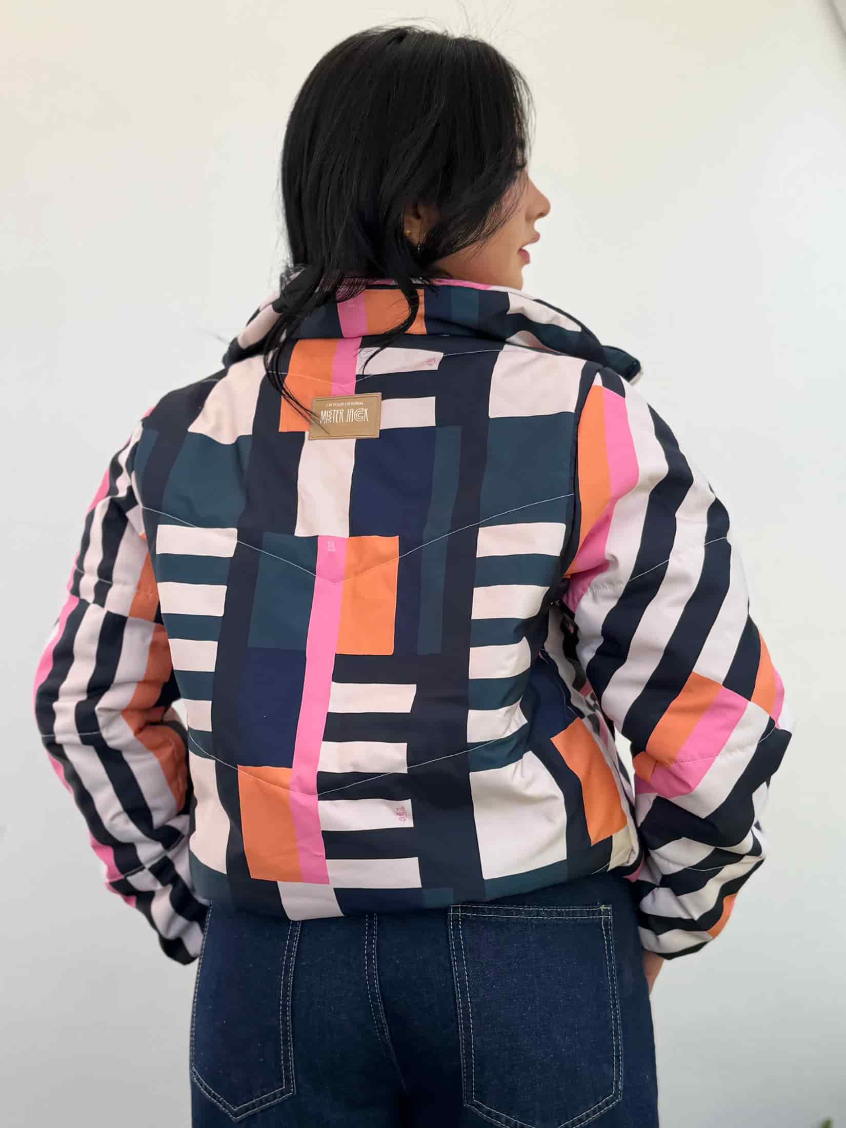 Puffer Jacket Beige Cromático - miniatura 3