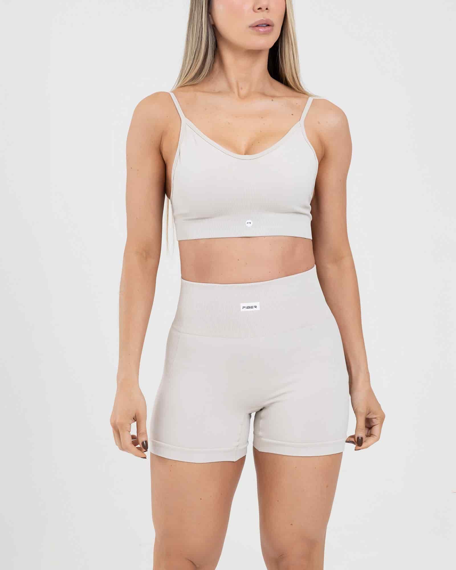 Top seamless beige move FIBER - miniatura 6