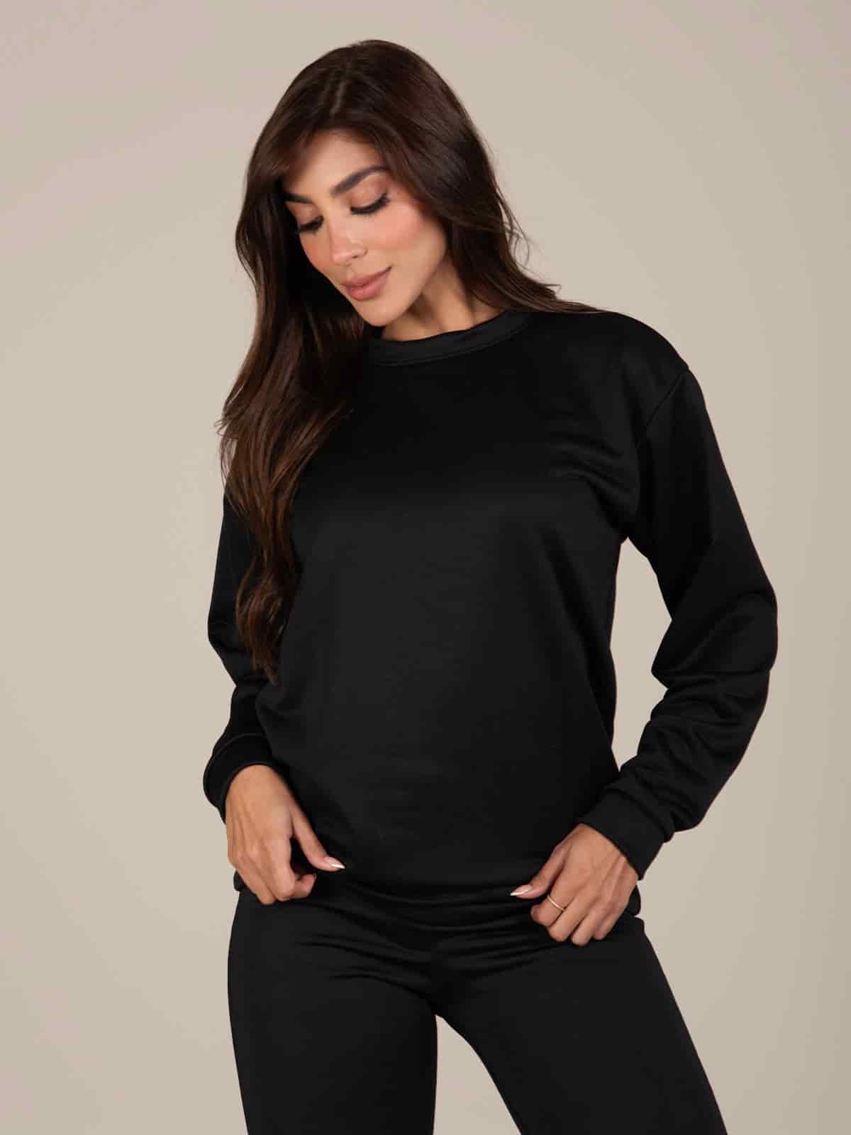 BUZO UNISEX SORONA NEGRO - miniatura 5
