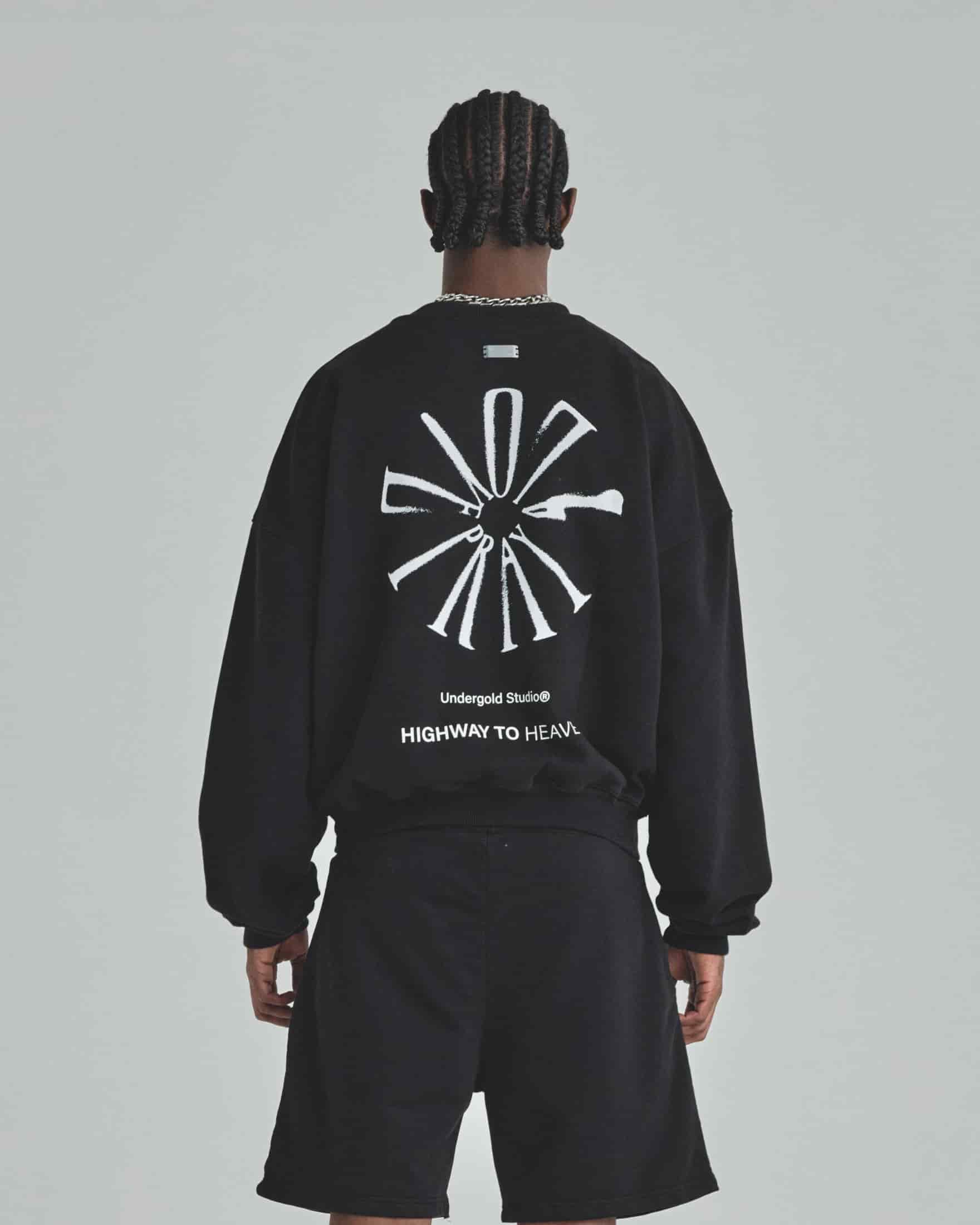Spring Pray 4 Love Boxy Fit Crewneck Black - miniatura 7