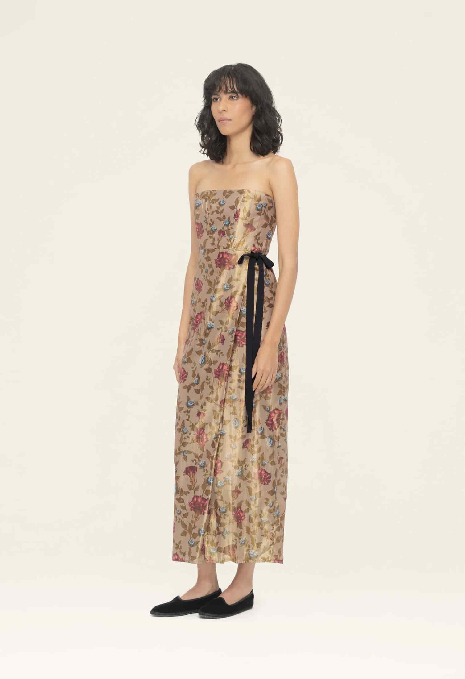 Cinéfila Memoria Maxi Dress - miniatura 3