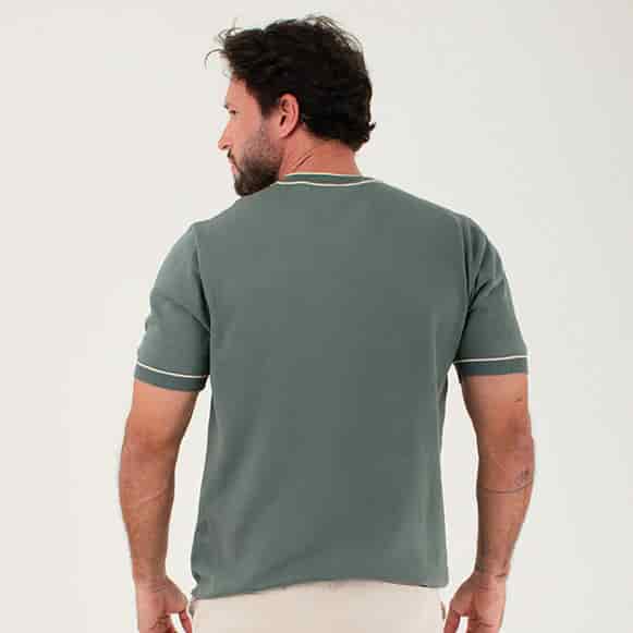 T-SHIRT MODA TEJIDO HOMBRE - miniatura 14
