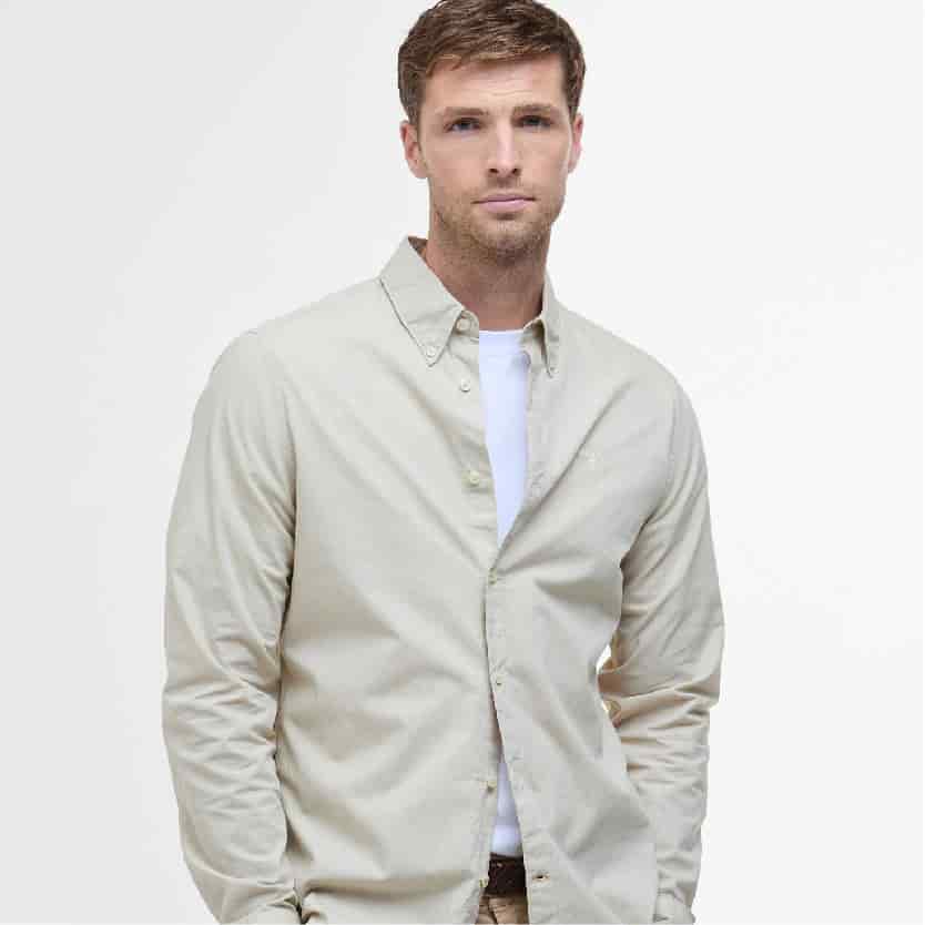 Garment Dyed Tailored Long-Sleeved Shirt - miniatura 2