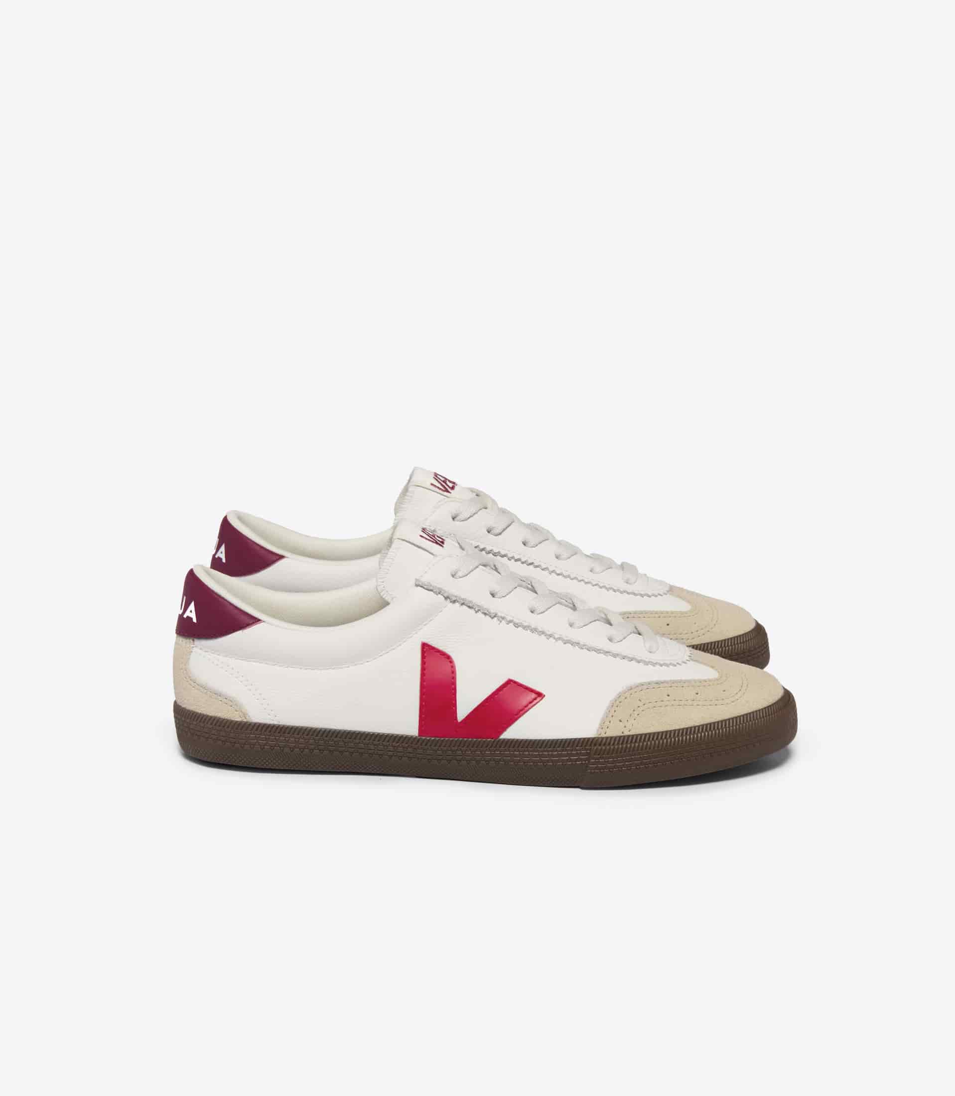 Tenis Veja Volley White Pekín Bark - miniatura 1