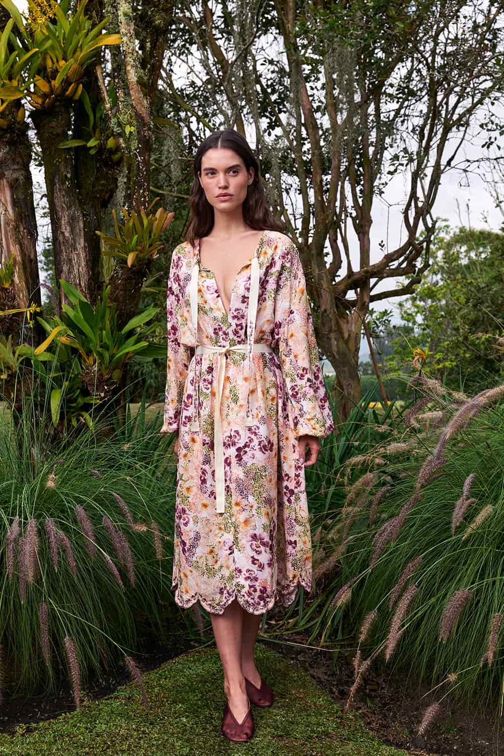 Zircón Florecer Kaftan - miniatura 2