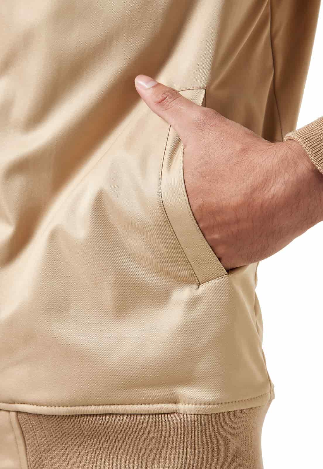 Chaqueta bomber camel - miniatura 4