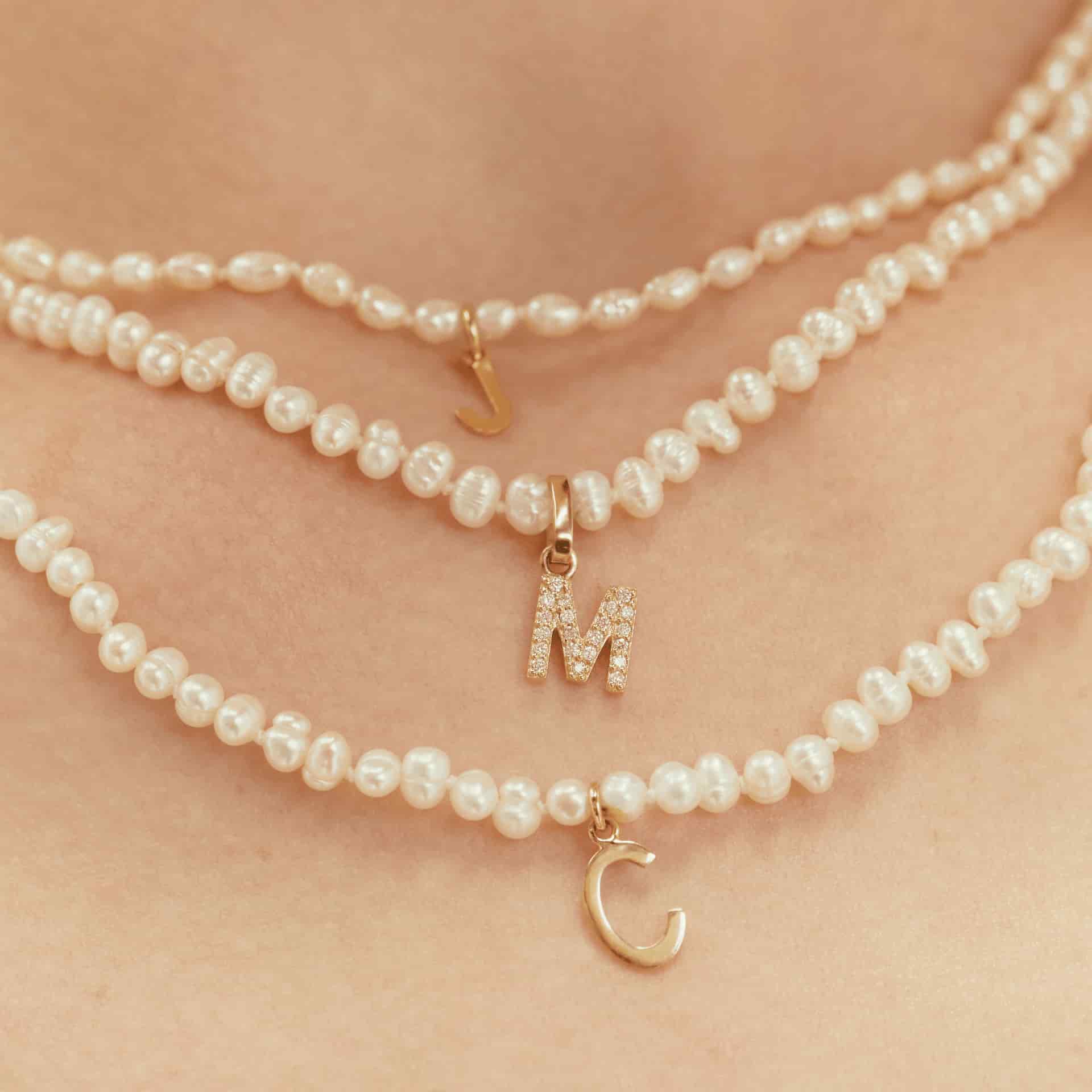 Cadena Personal Pearl Diamante - miniatura 2