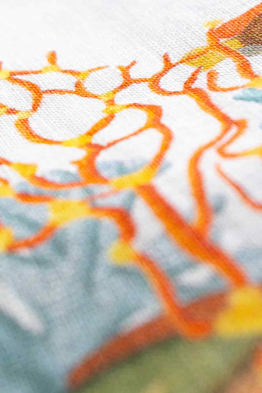 Men's linen shirt white vega - miniatura 5