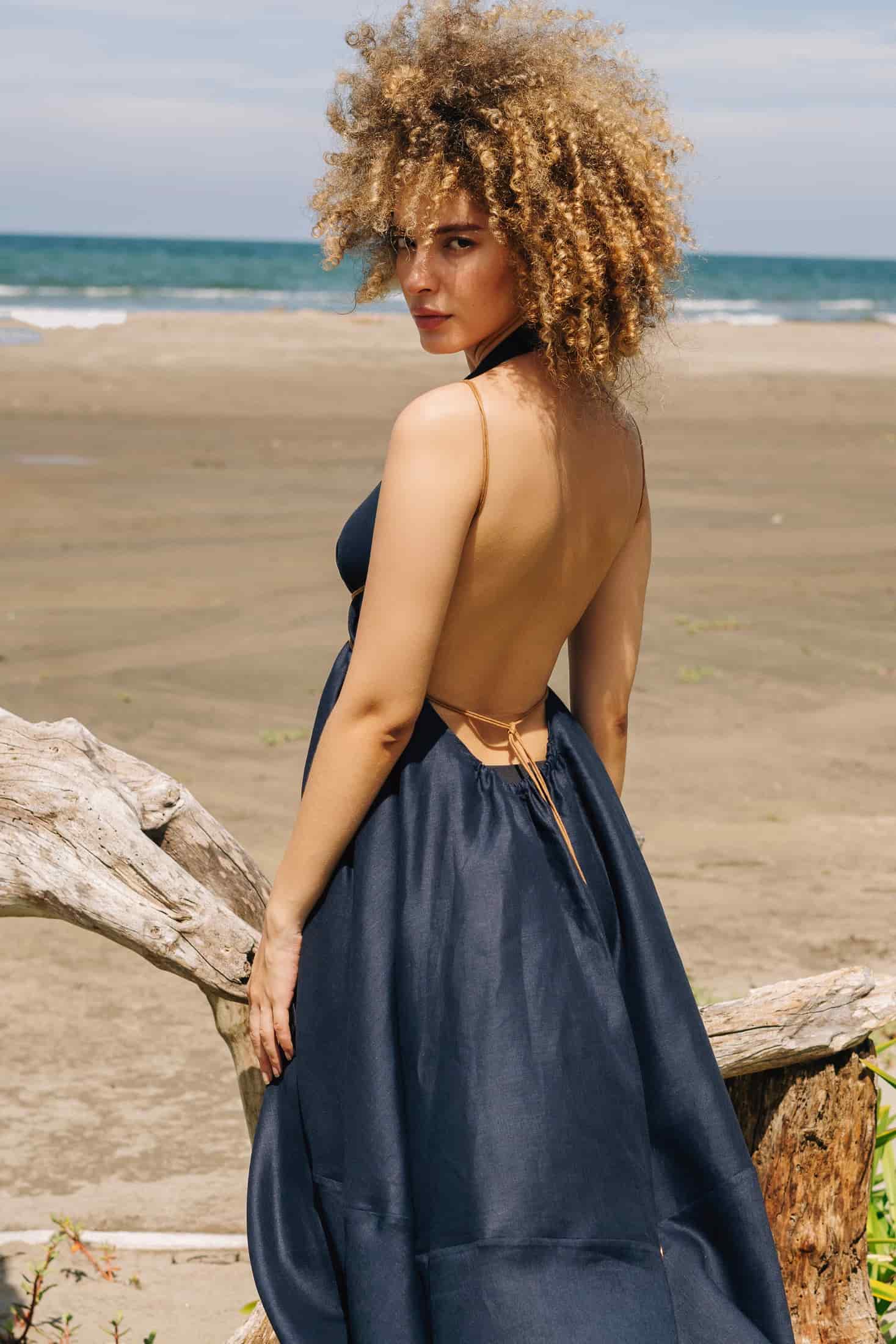 Kilimanjaro de Indias Halter Dress - miniatura 6