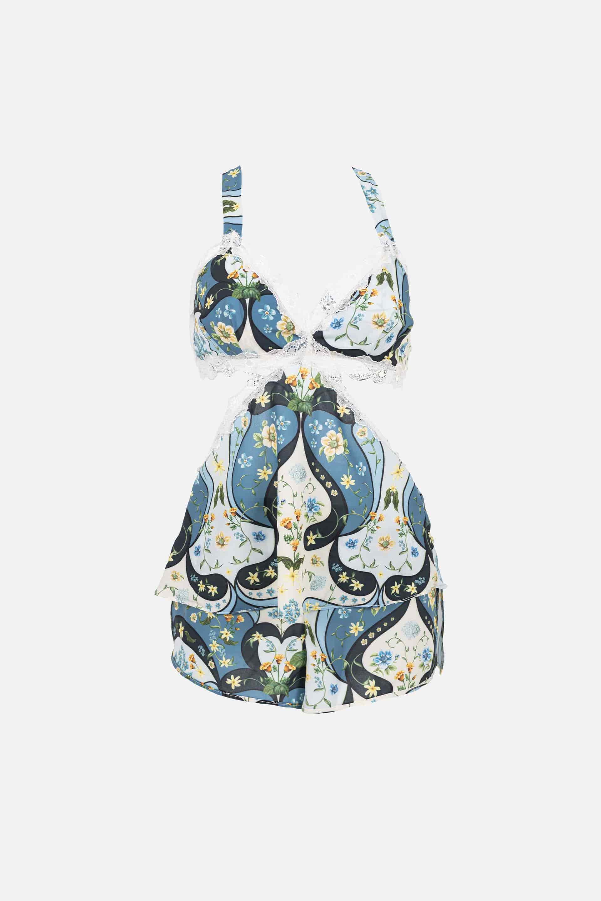 PIJAMA SHORT ELLIPSE ESTAMPADA - miniatura 2
