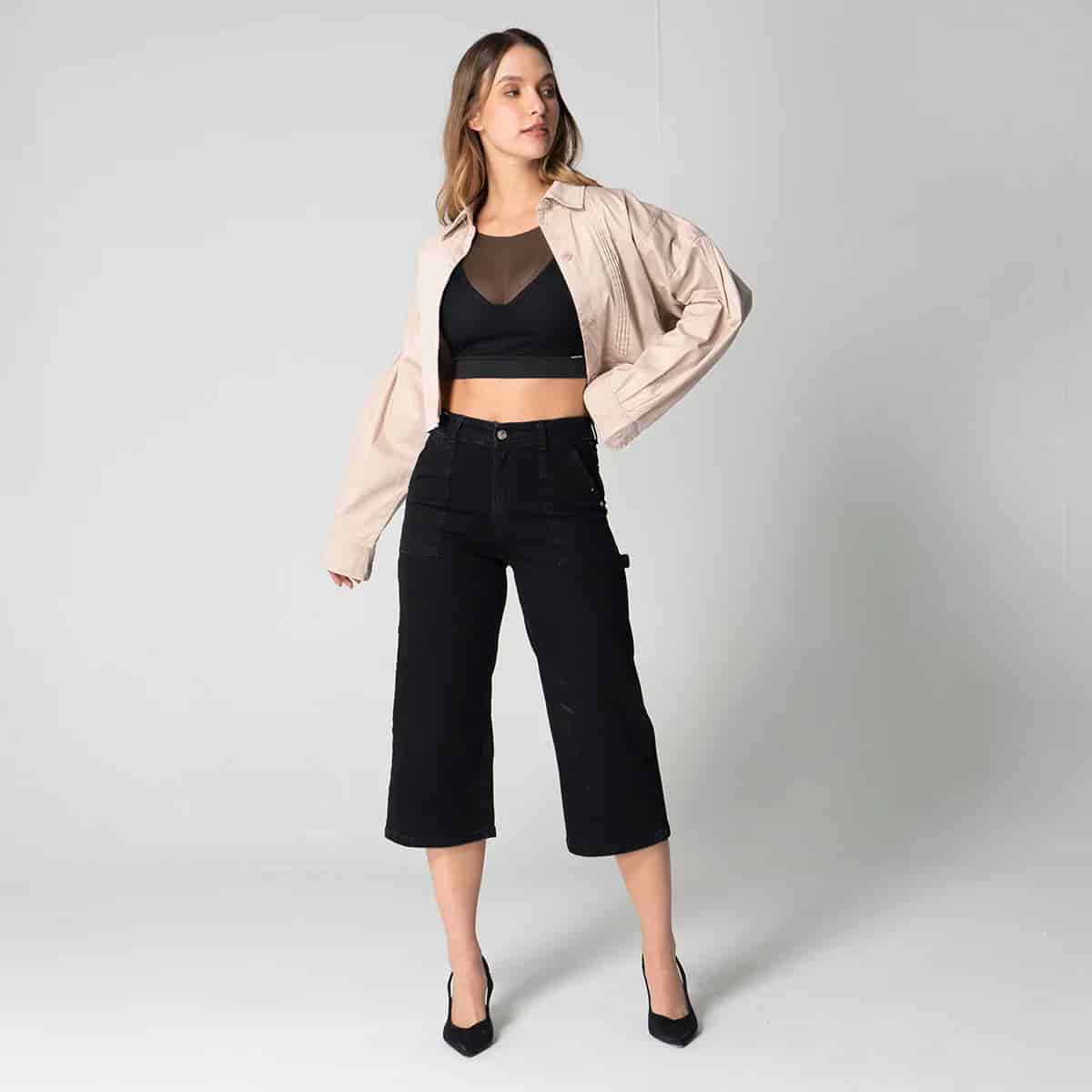 Chaqueta Corta Dril Oversize Magesty - miniatura 4