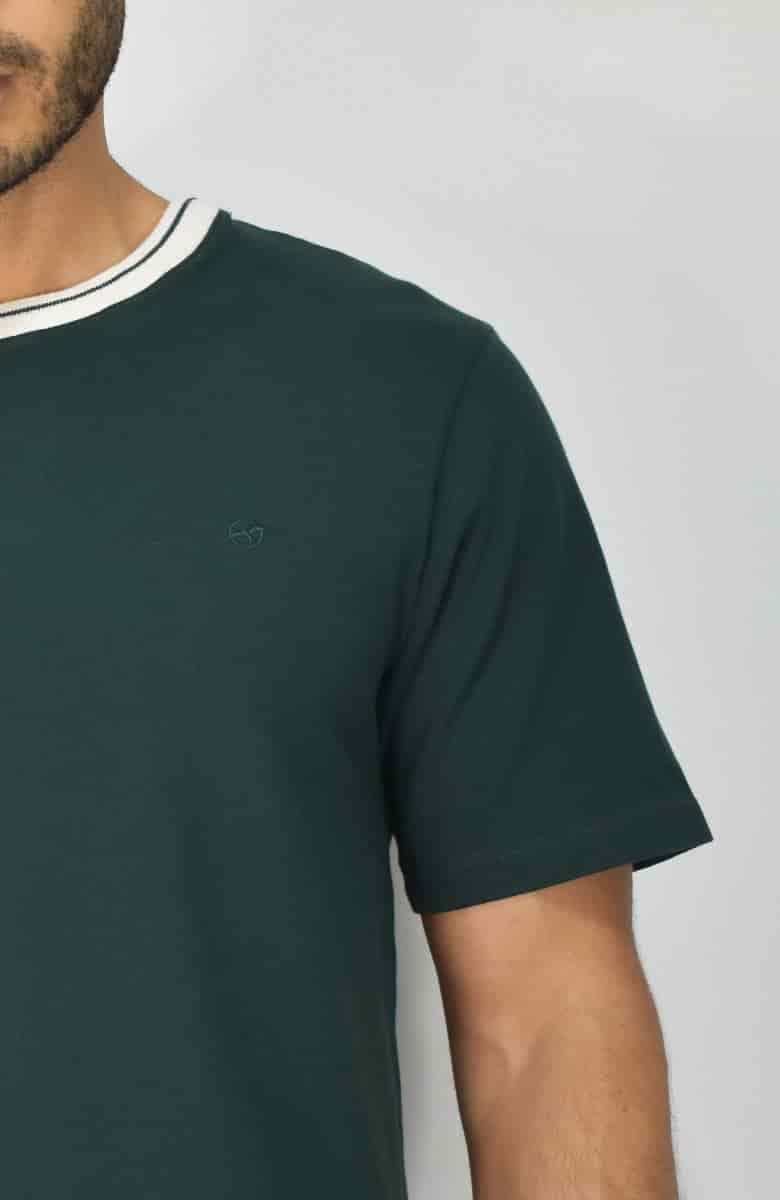 Camiseta Verde Para Hombre - miniatura 2