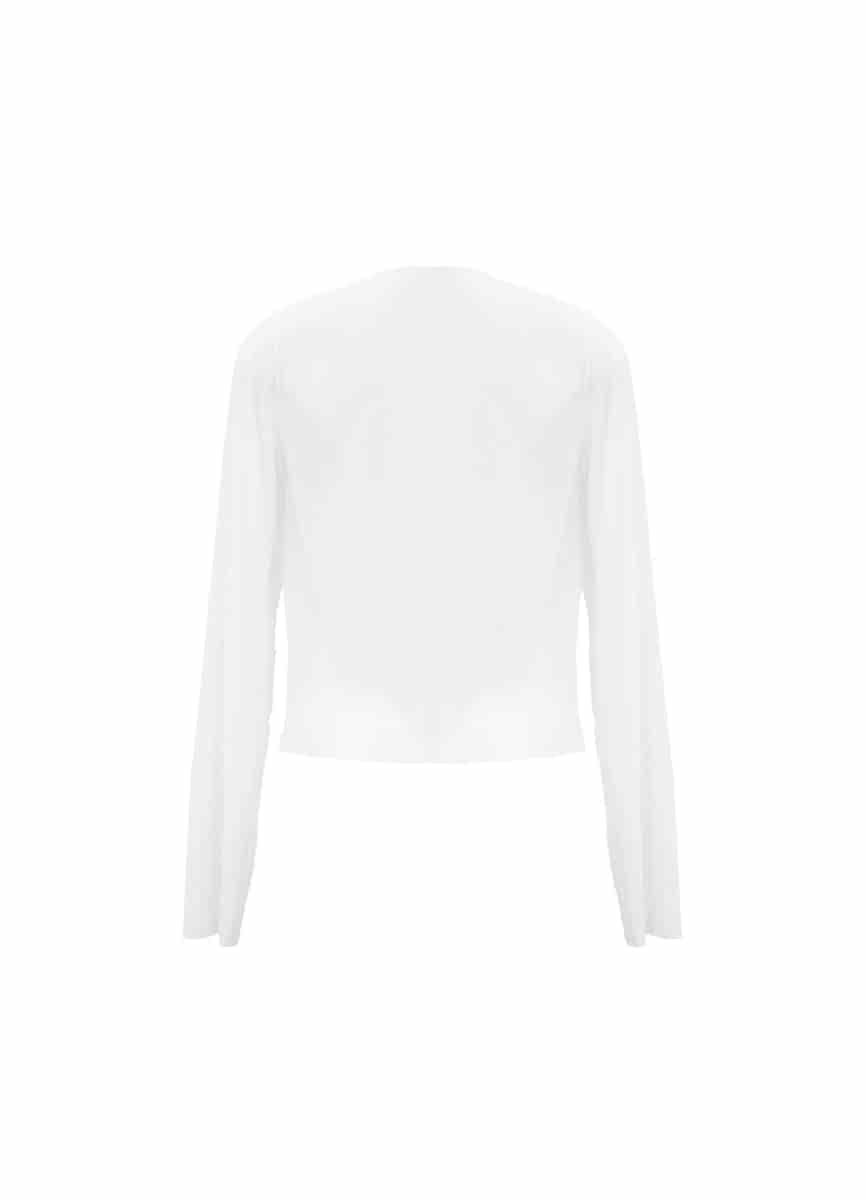 CRYSTAL SHORE CARLOTA MESH SWEATER 9536 - miniatura 7
