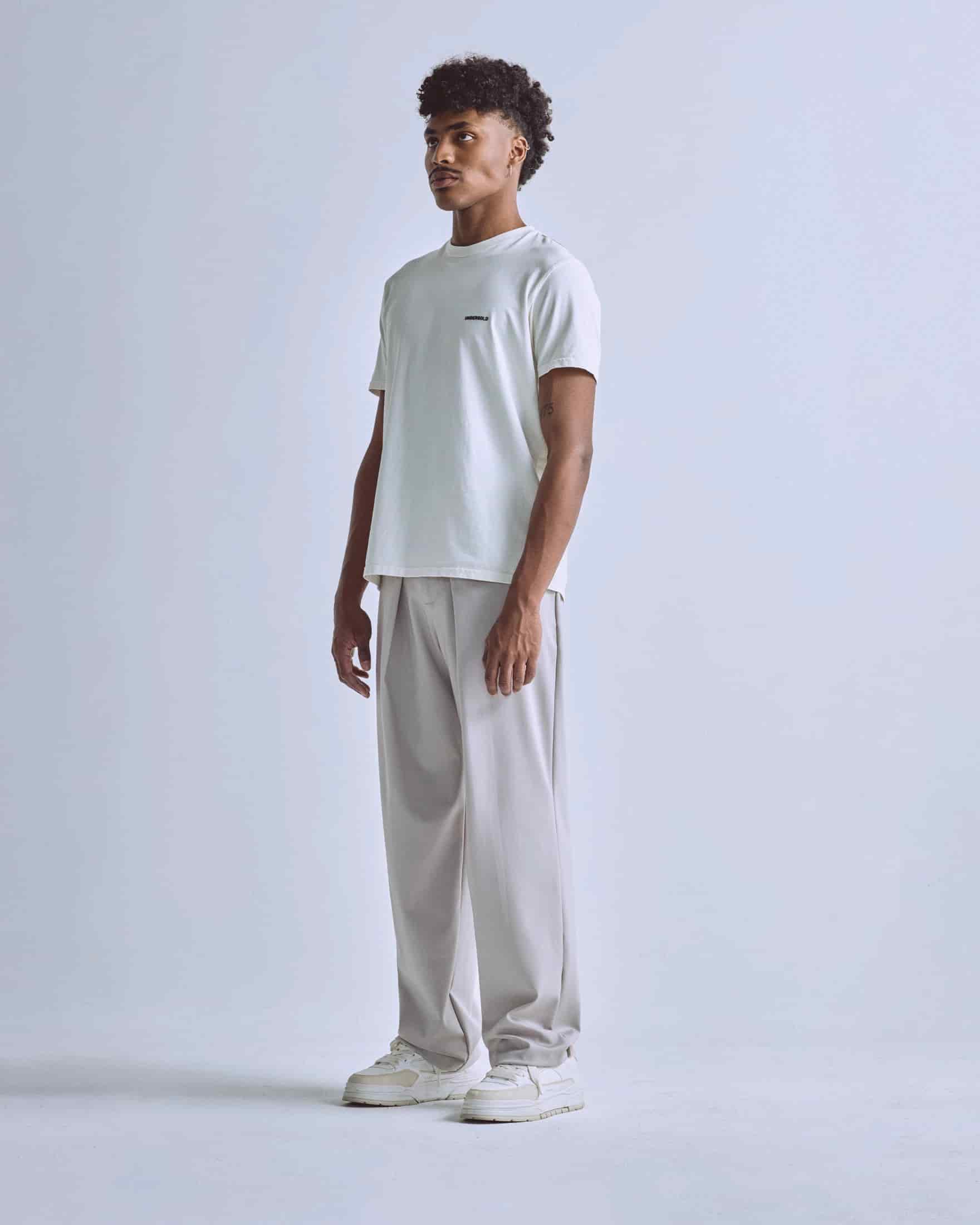 Basics Tiny Logo Regular Fit Tshirt White - miniatura 5