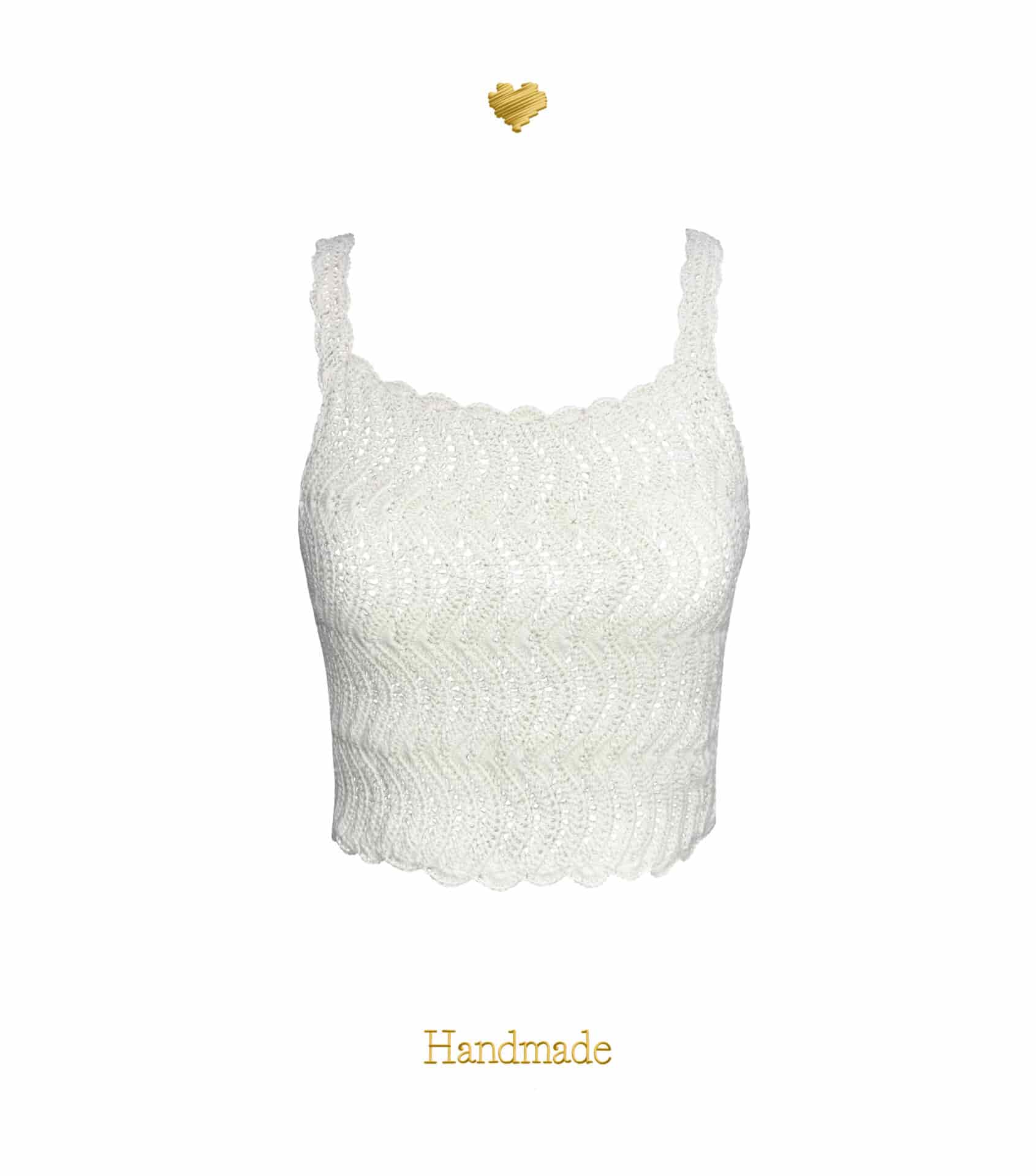 Top Querube Marfil - miniatura 1