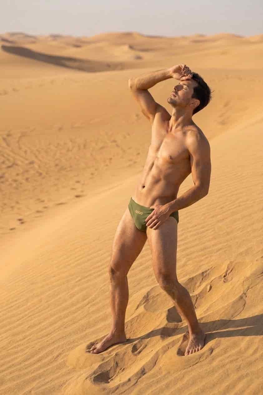 Swimbrief - Olive green - miniatura 3