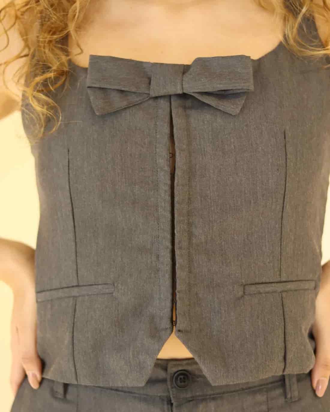 Chaleco Parisino Gris - miniatura 5