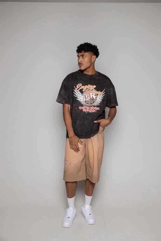 Oversized Courage Aguila-Negra/Stone - miniatura 5