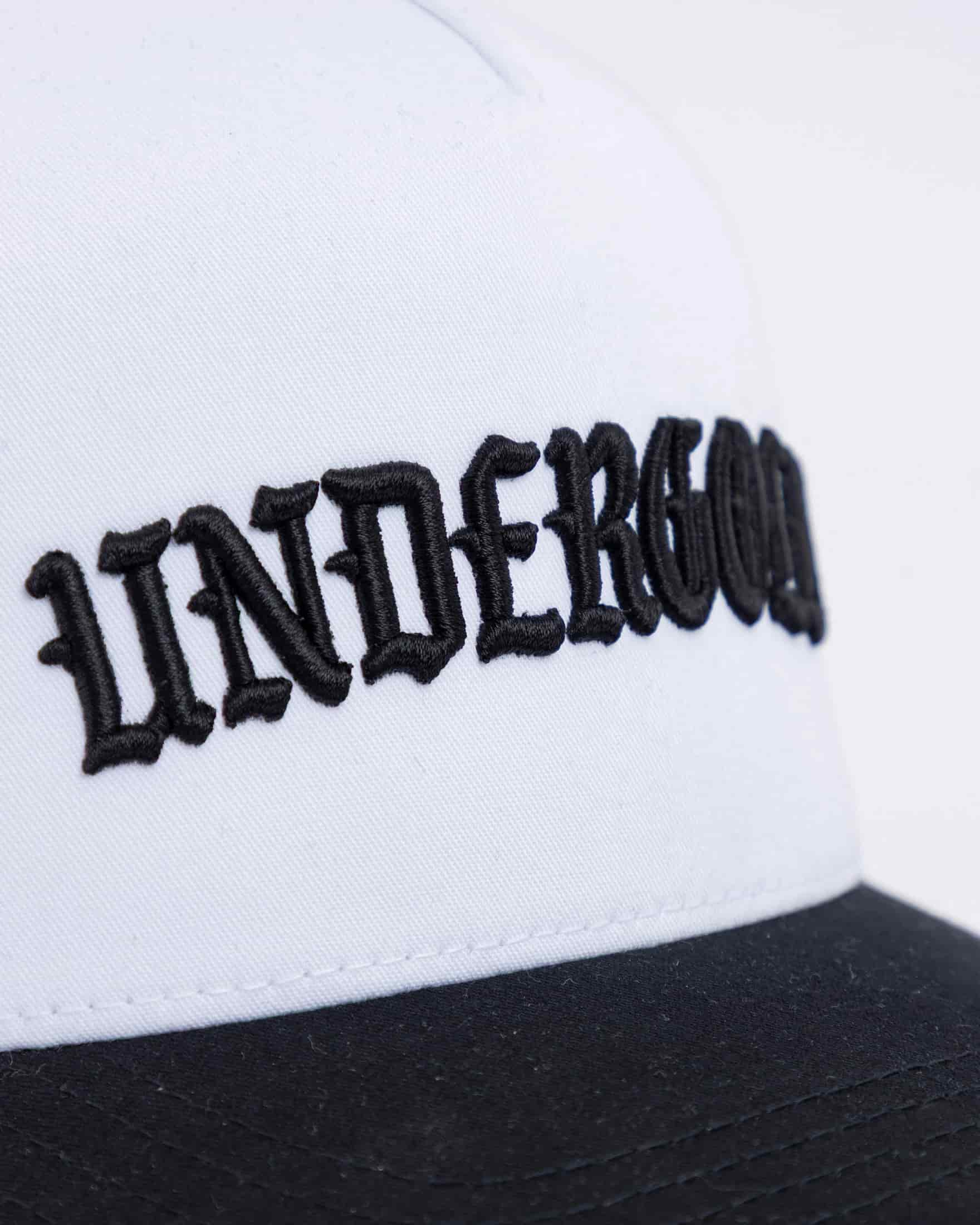 Basics God's Plan High Crown Cap White / Black - miniatura 2