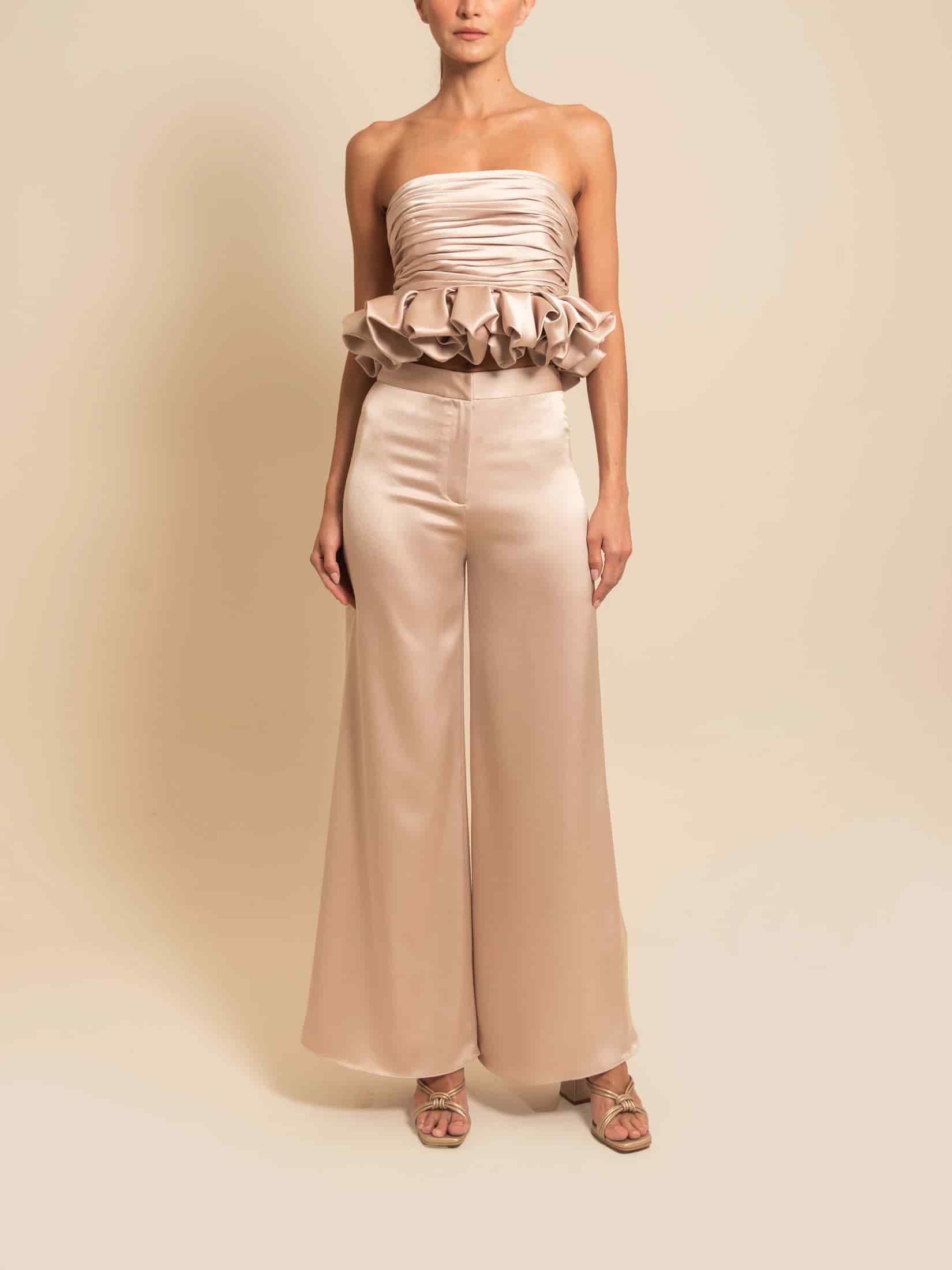SARABI PANT CHAMPAGNE - miniatura 1