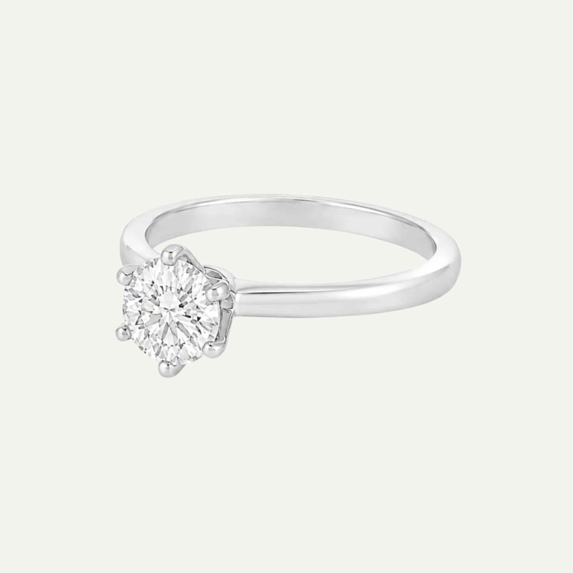 Anillo Seis uñas engagement ring - miniatura 7