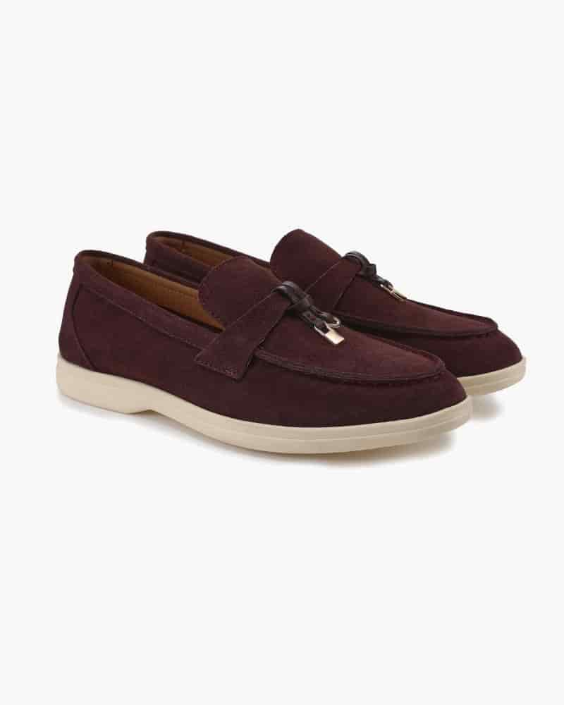 Old Money Suede Lady Loafers - miniatura 7