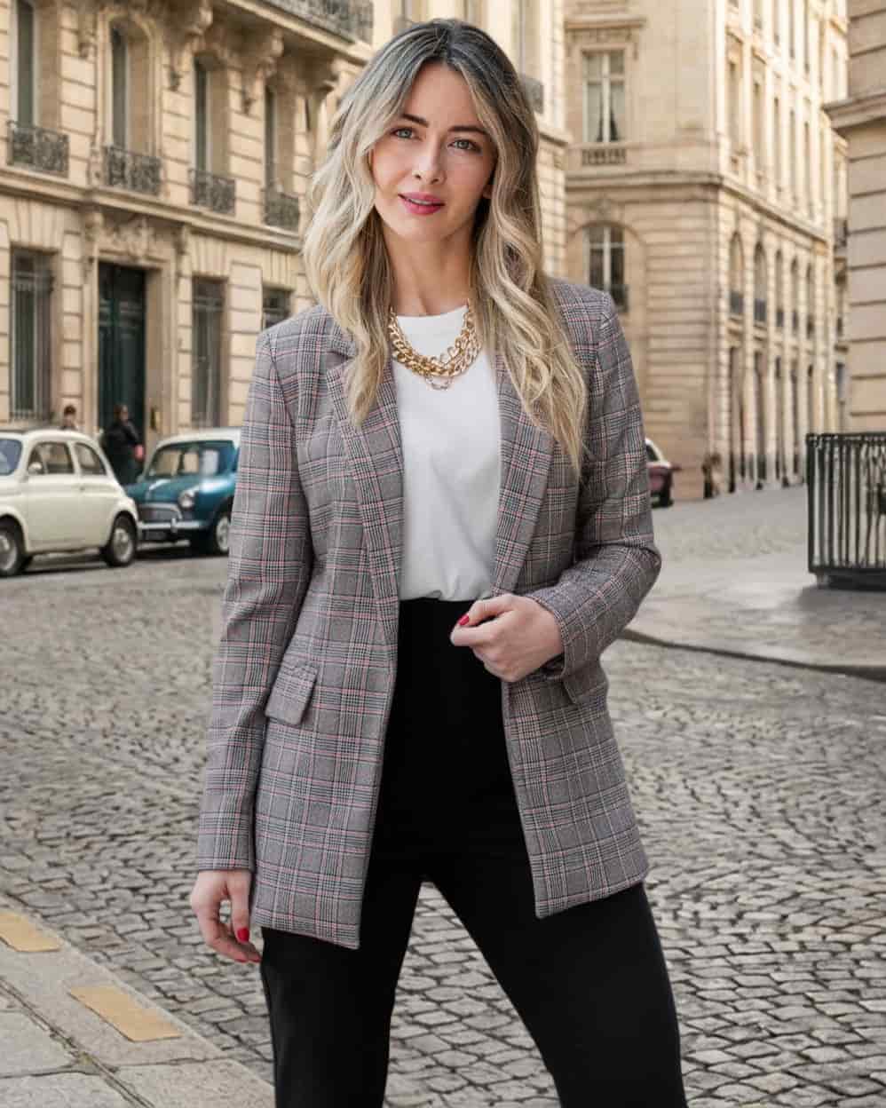 Blazer de Cuadros Cambridge - miniatura 1
