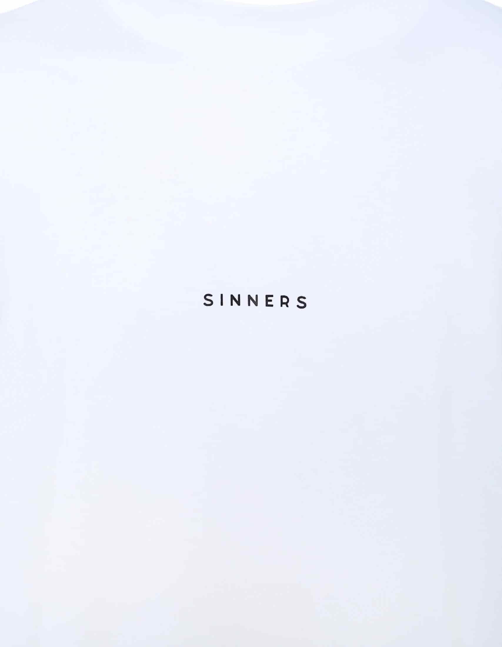 SINNERS LOGO WHITE T-SHIRT - miniatura 7