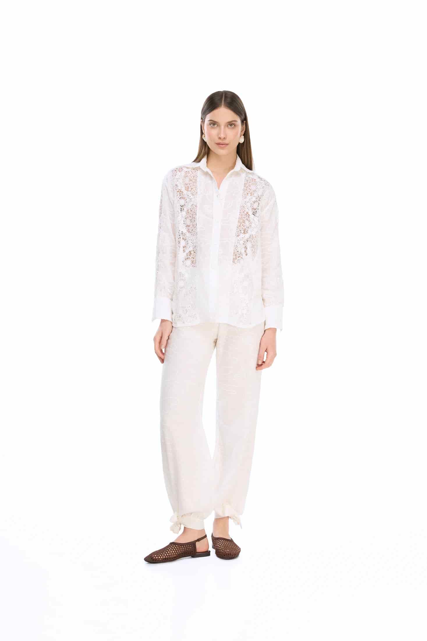 JOLIE SHIRT WHITE - miniatura 2