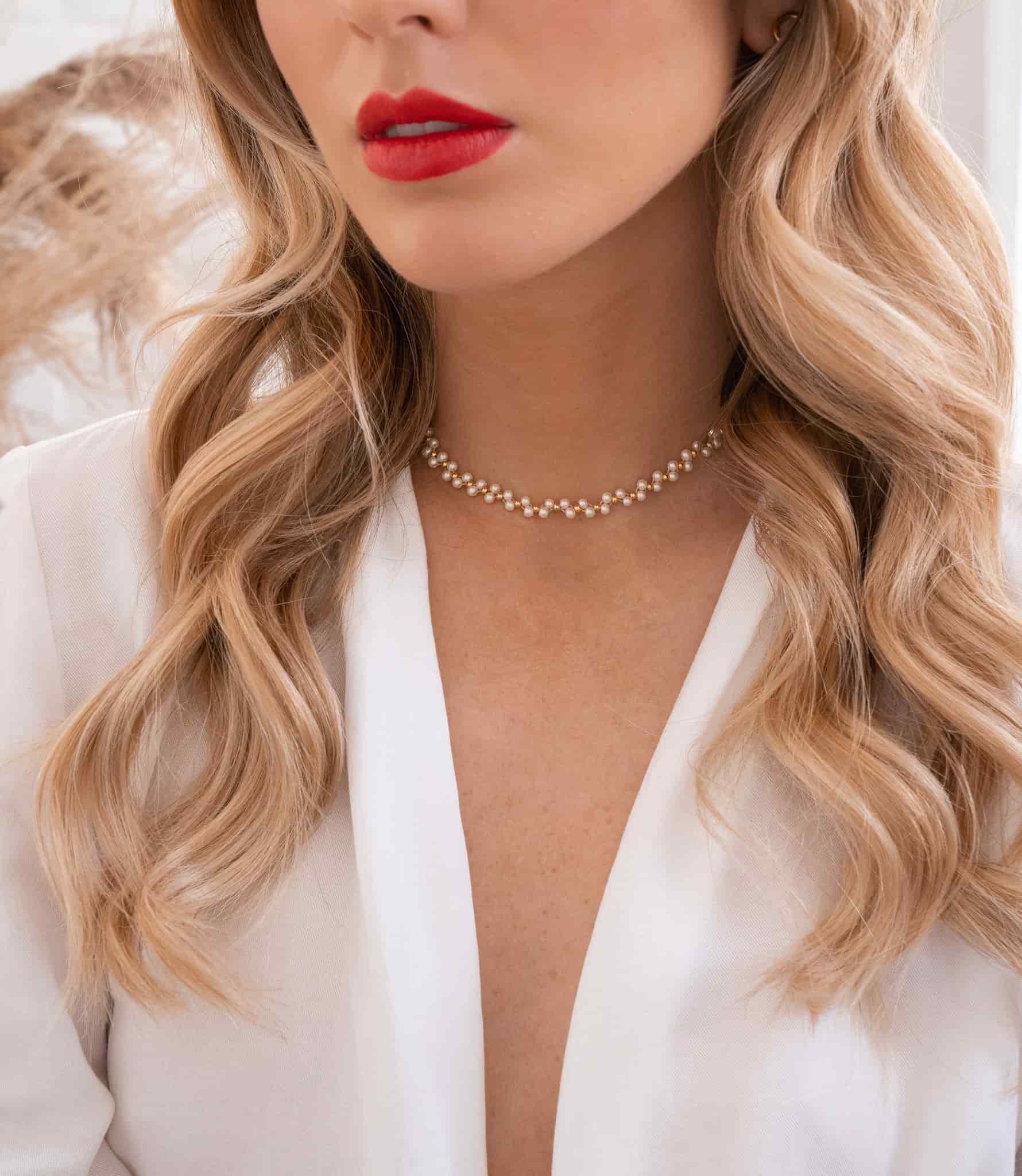 Choker Tejido Perlitas - miniatura 5