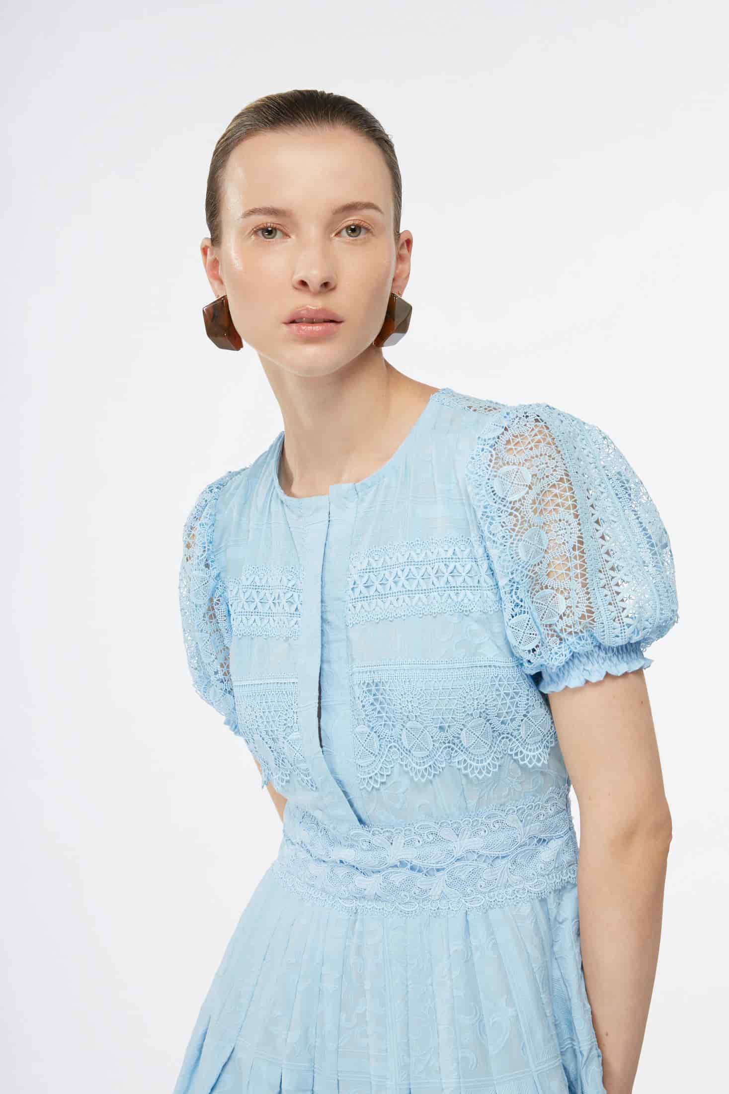 ETOILE MIDI DRESS BLUE - miniatura 3