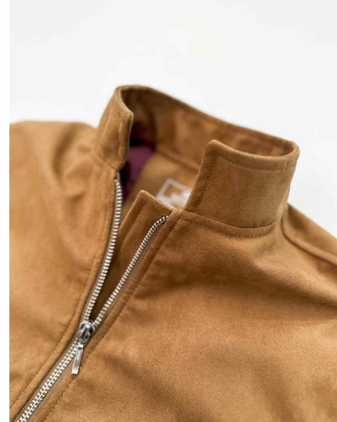 Chaqueta Cambridge Gamuza Camel Mujer - miniatura 6