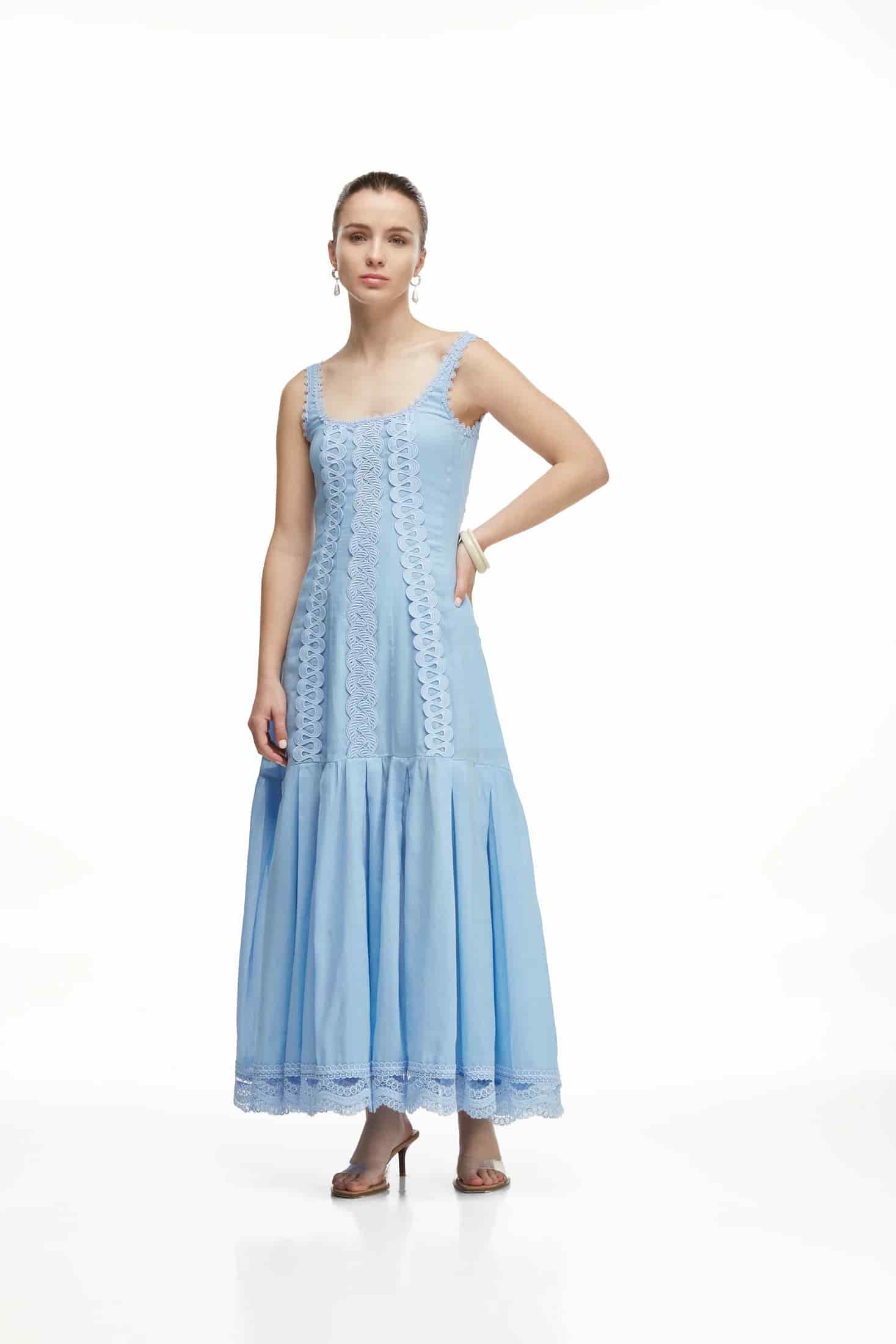 DESPERTAR MAXI DRESS BLUE - miniatura 2