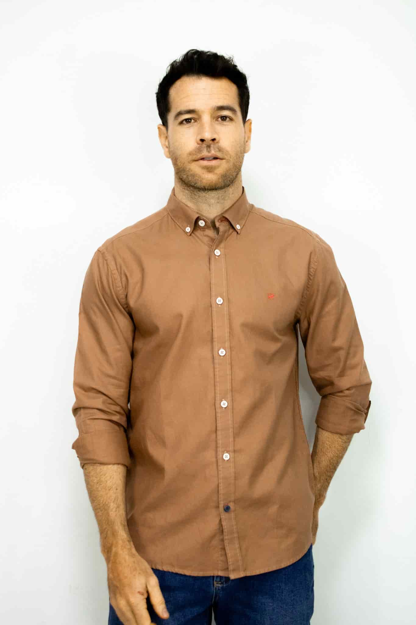 CAMISA OXFORD CAFE PARA HOMBRE - miniatura 1