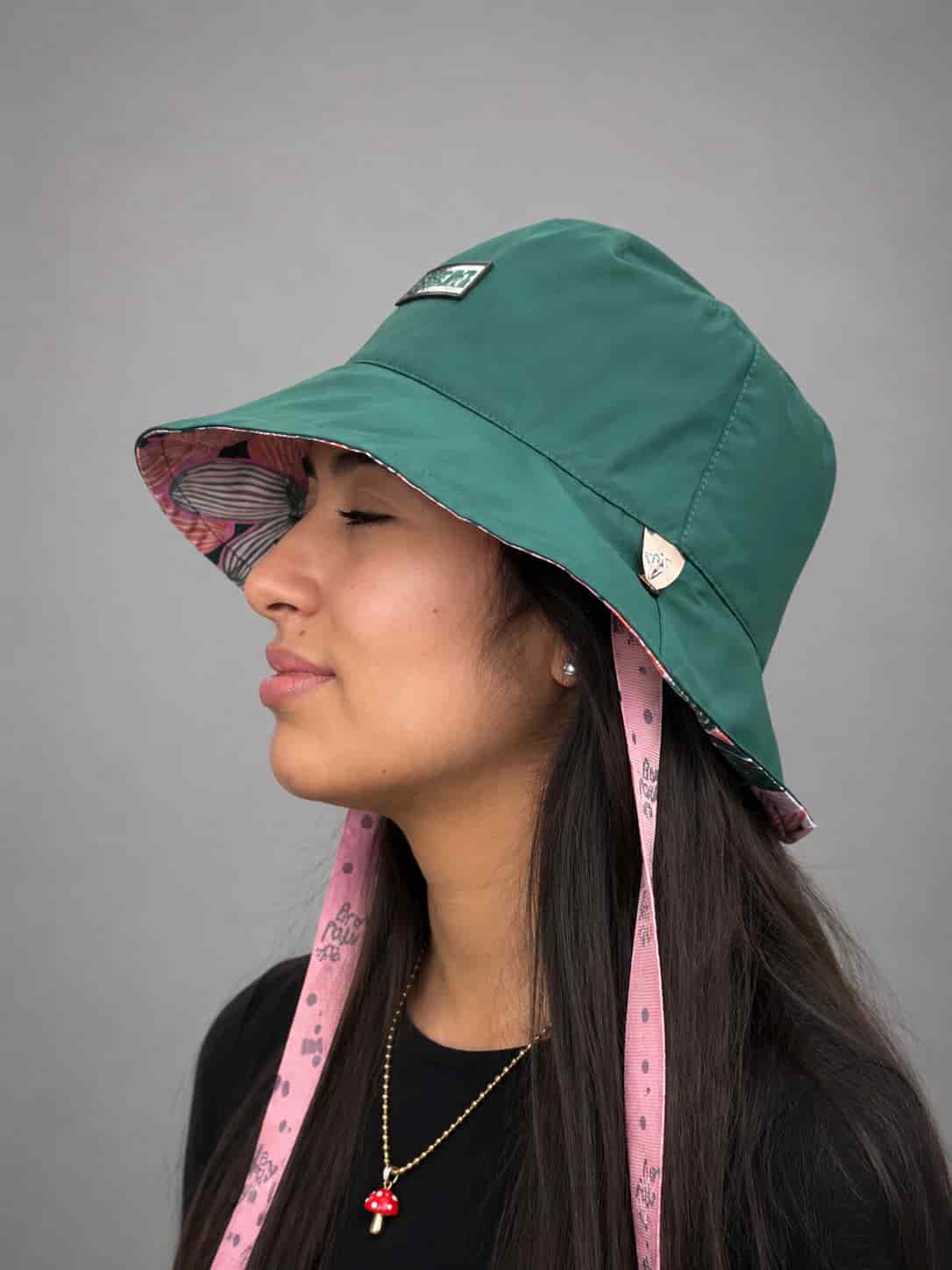 Bucket hat verde oscuro - miniatura 3