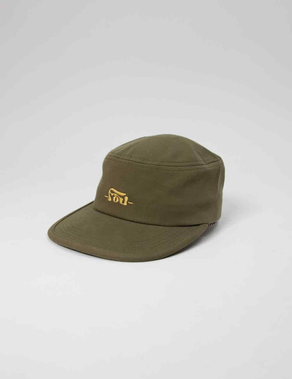 Gorra Rebel Hat verde militar - miniatura 1