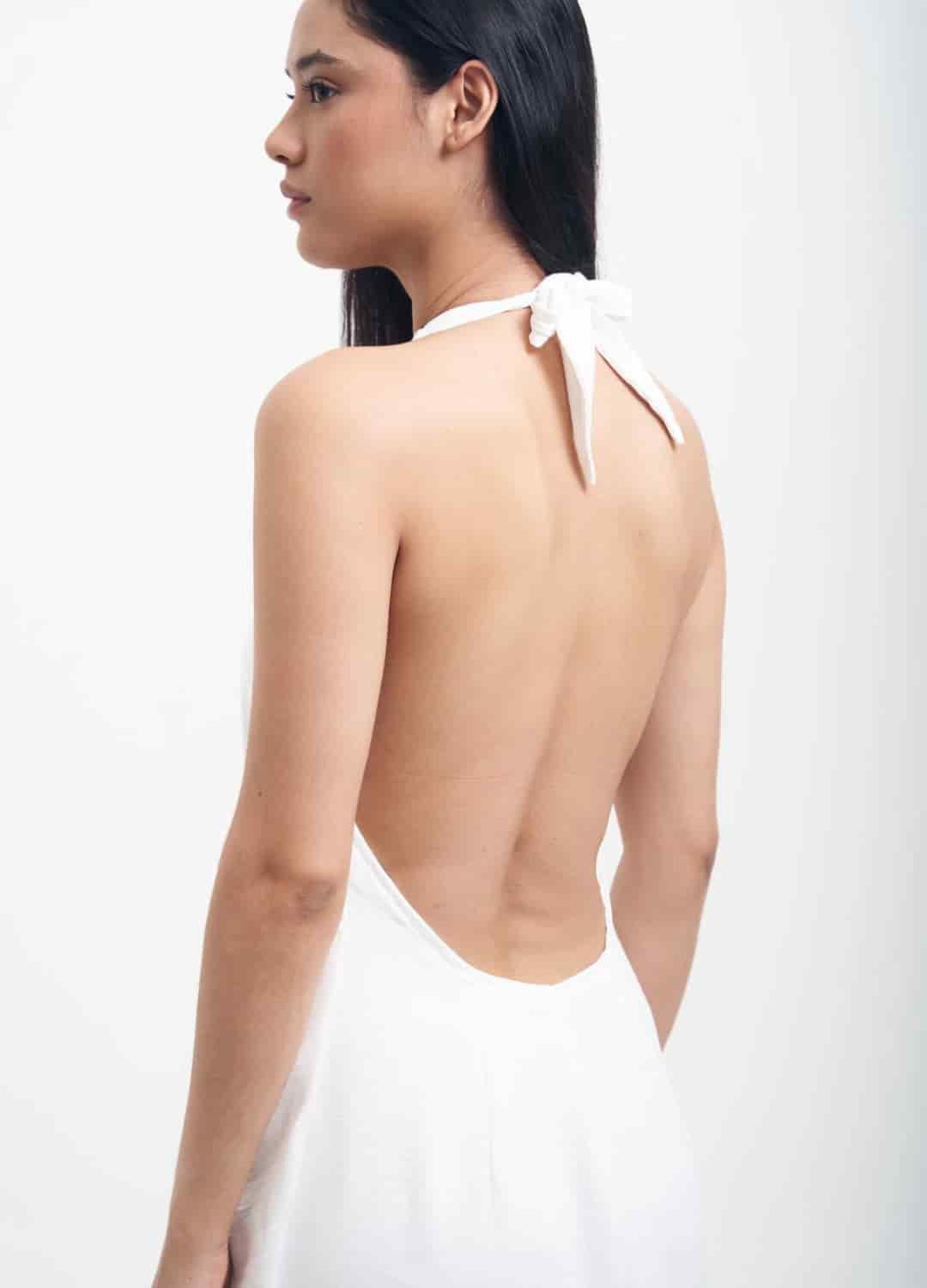 Vestido Teresa Blanco - miniatura 4
