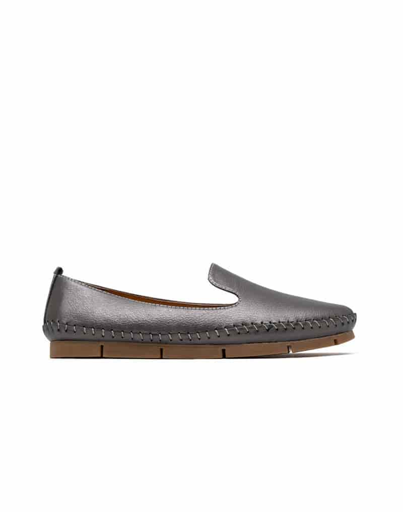 Zapato plano de cuero  REF SLIP01 - miniatura 2