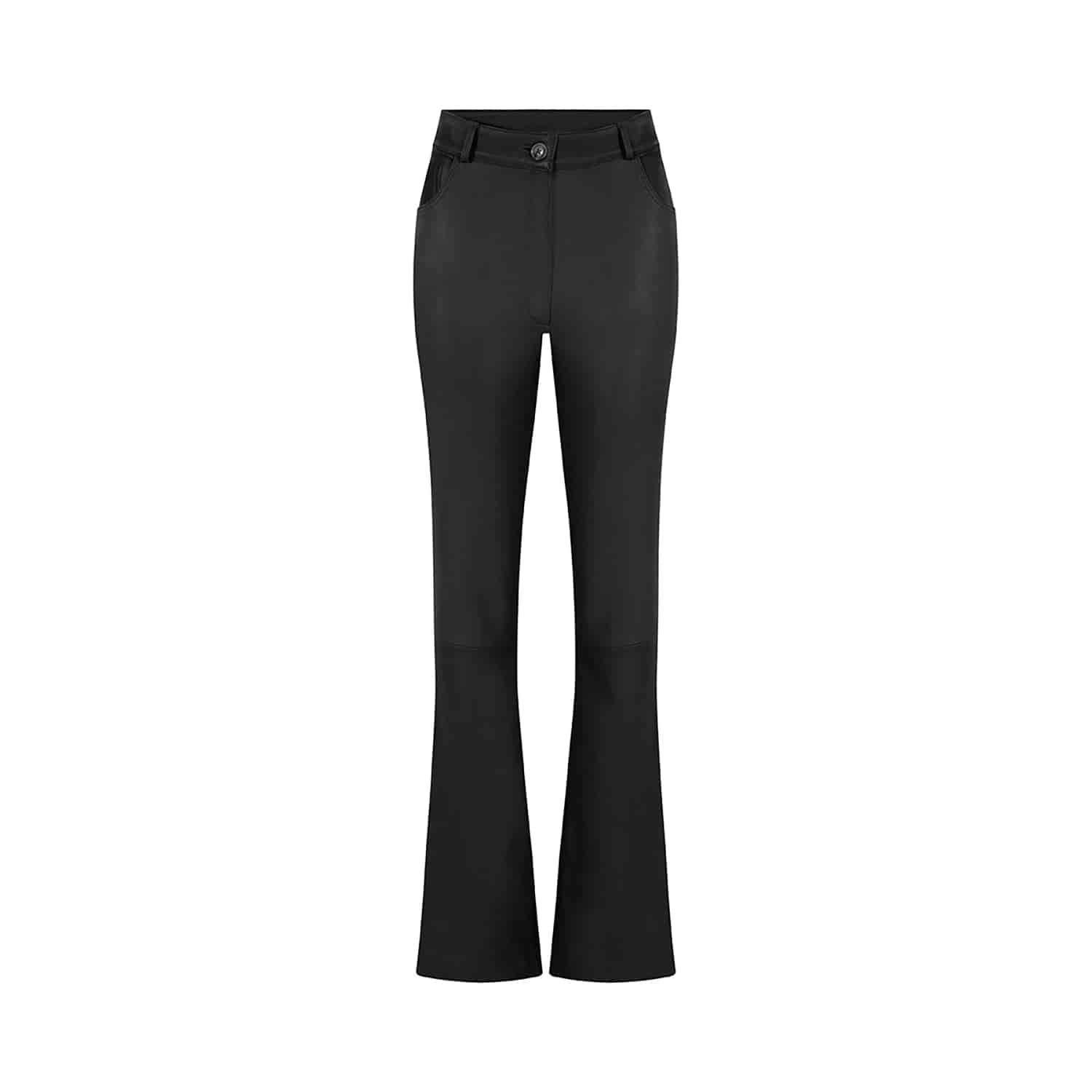 5-POCKET SEMI-WIDE LEG LOW-RISE VALENTINA PANTS - miniatura 1